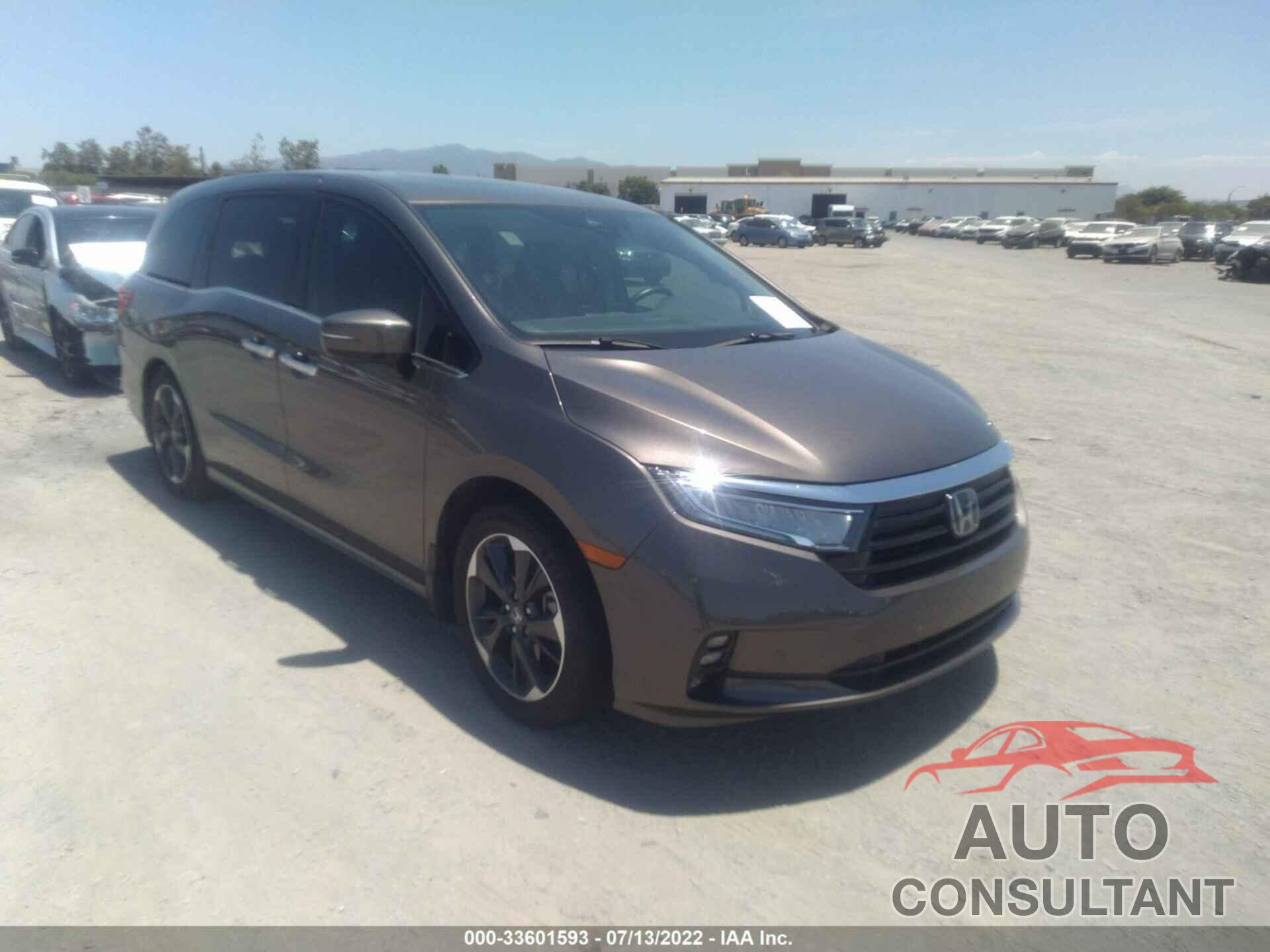 HONDA ODYSSEY 2022 - 5FNRL6H92NB000224