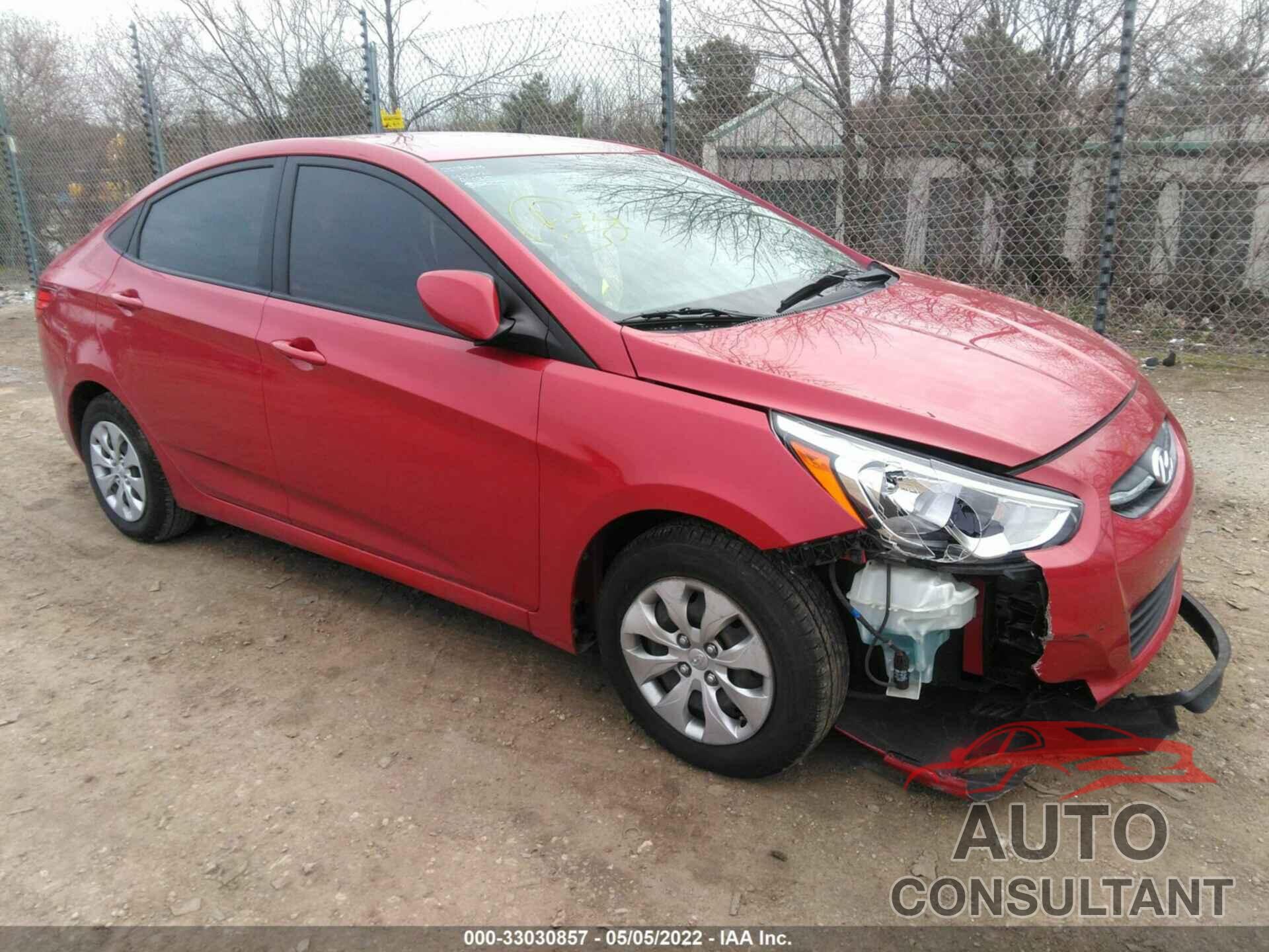 HYUNDAI ACCENT 2017 - KMHCT4AE6HU188027