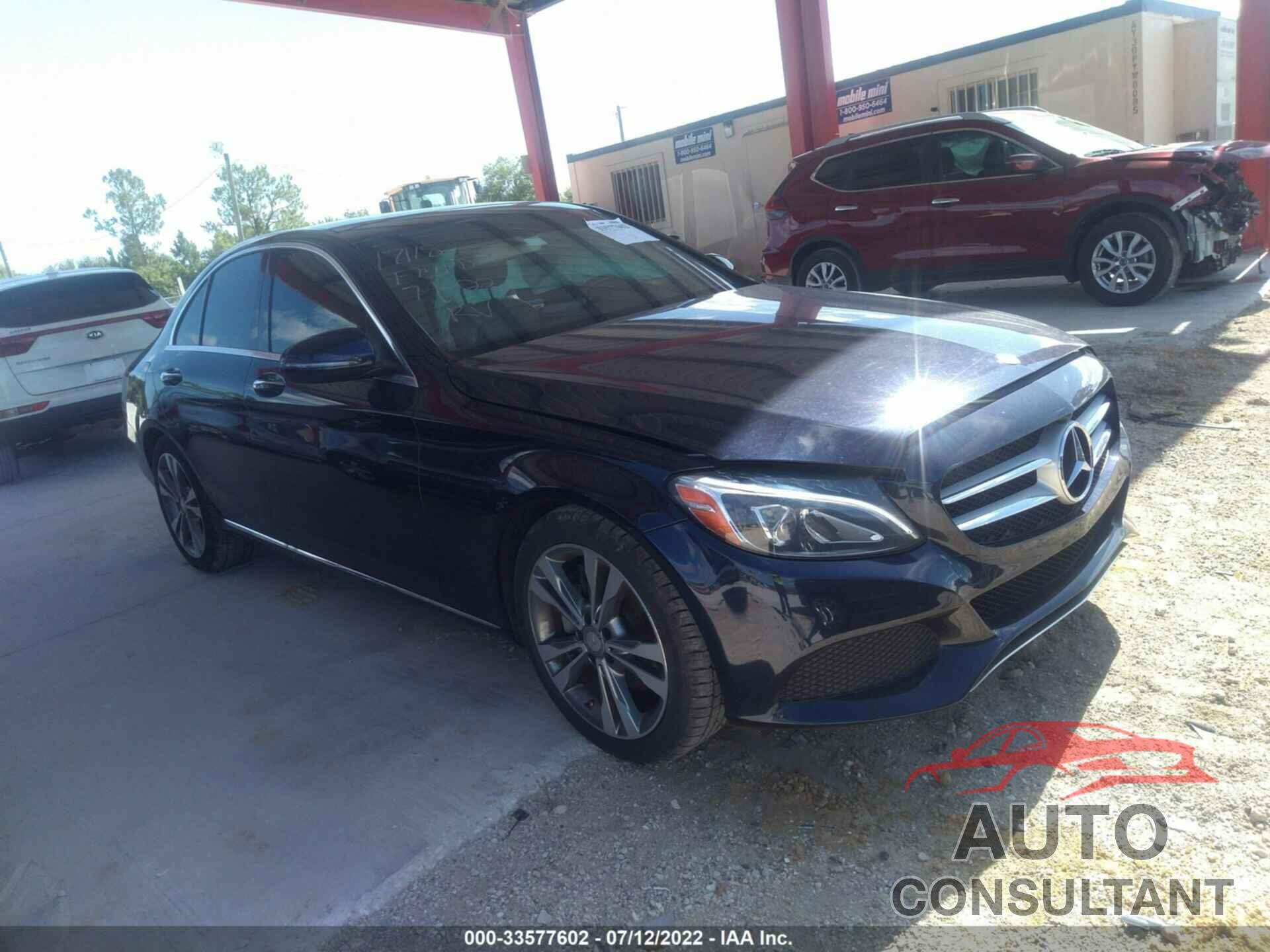 MERCEDES-BENZ C-CLASS 2016 - 55SWF4JB4GU172140