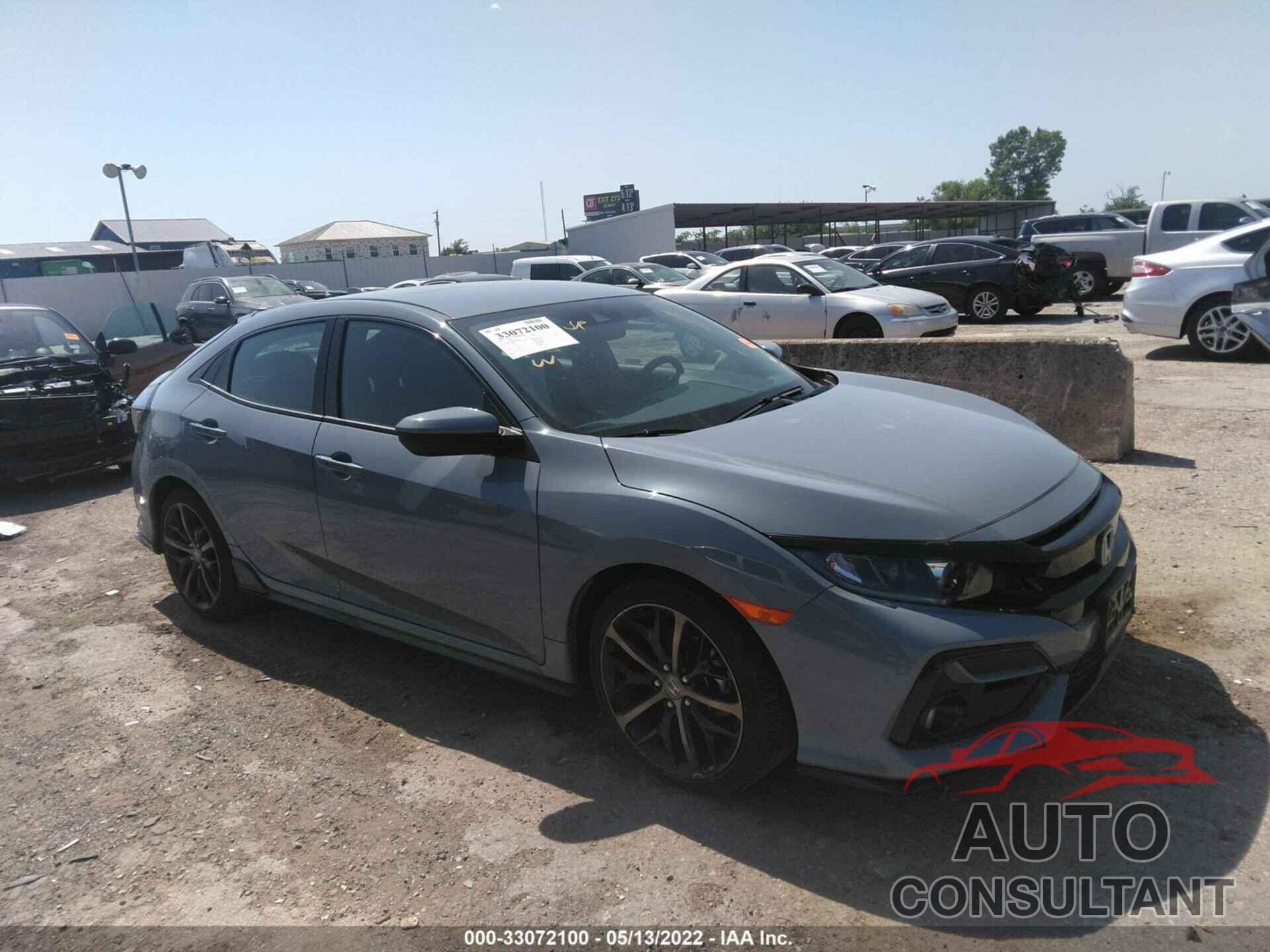 HONDA CIVIC HATCHBACK 2021 - SHHFK7H42MU208844