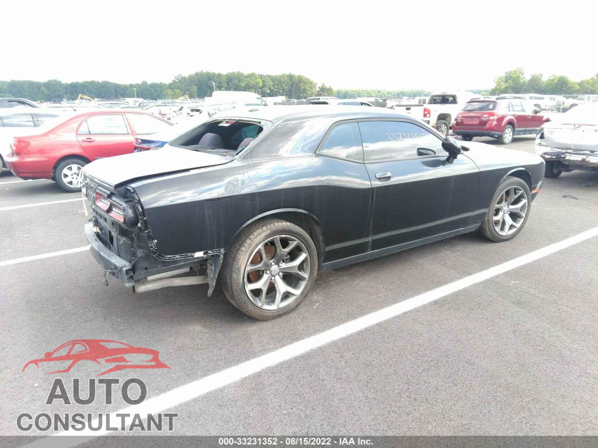 DODGE CHALLENGER 2016 - 2C3CDZAG1GH137377