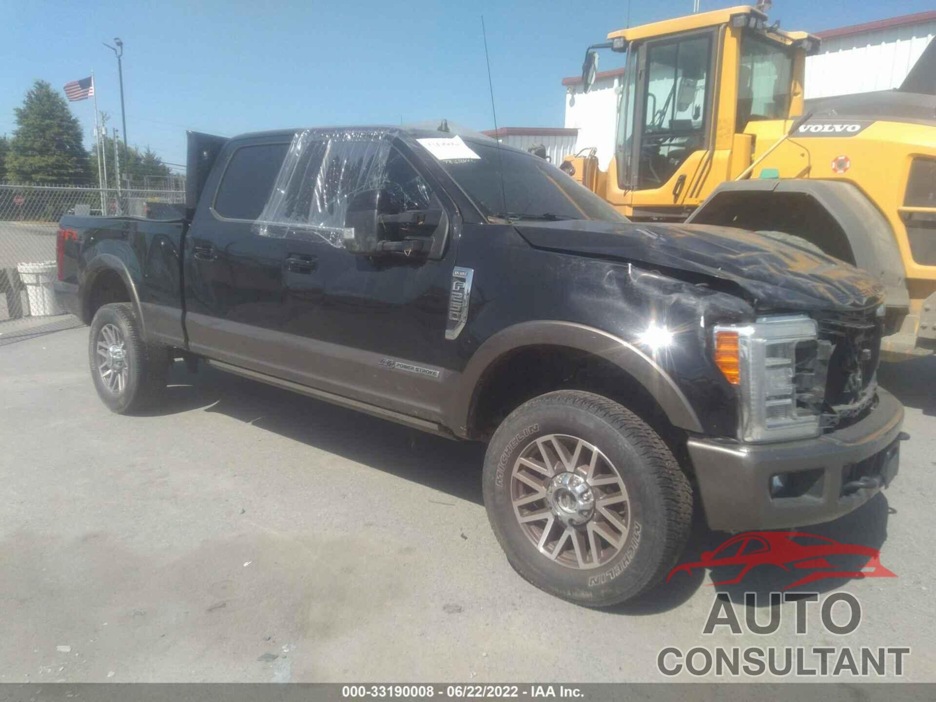 FORD SUPER DUTY F-250 SRW 2019 - 1FT7W2BT4KEC79832