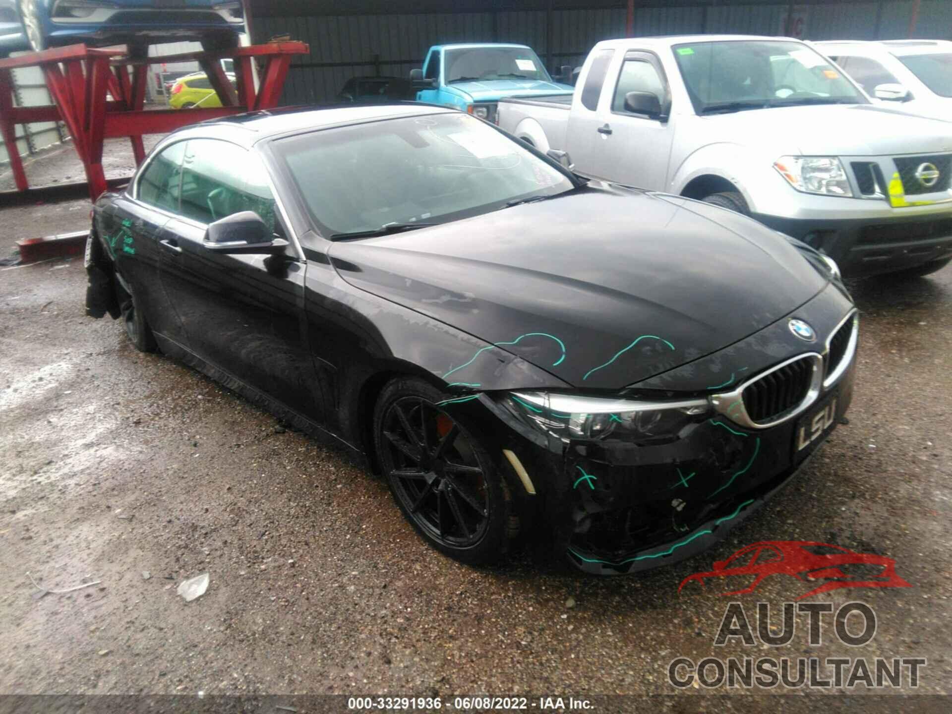 BMW 4 SERIES 2018 - WBA4Z1C50JEA31547