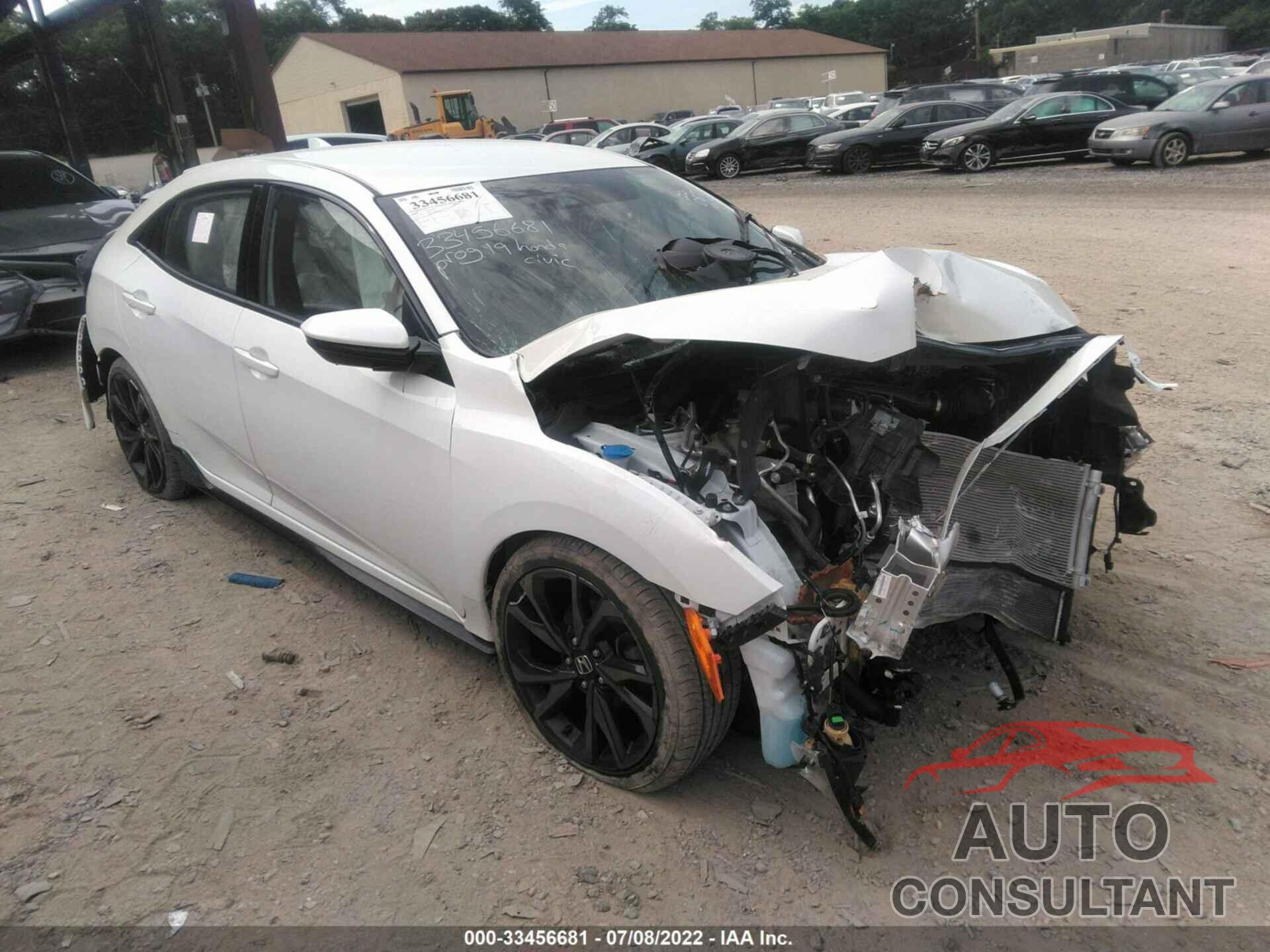 HONDA CIVIC HATCHBACK 2019 - SHHFK7H45KU409411