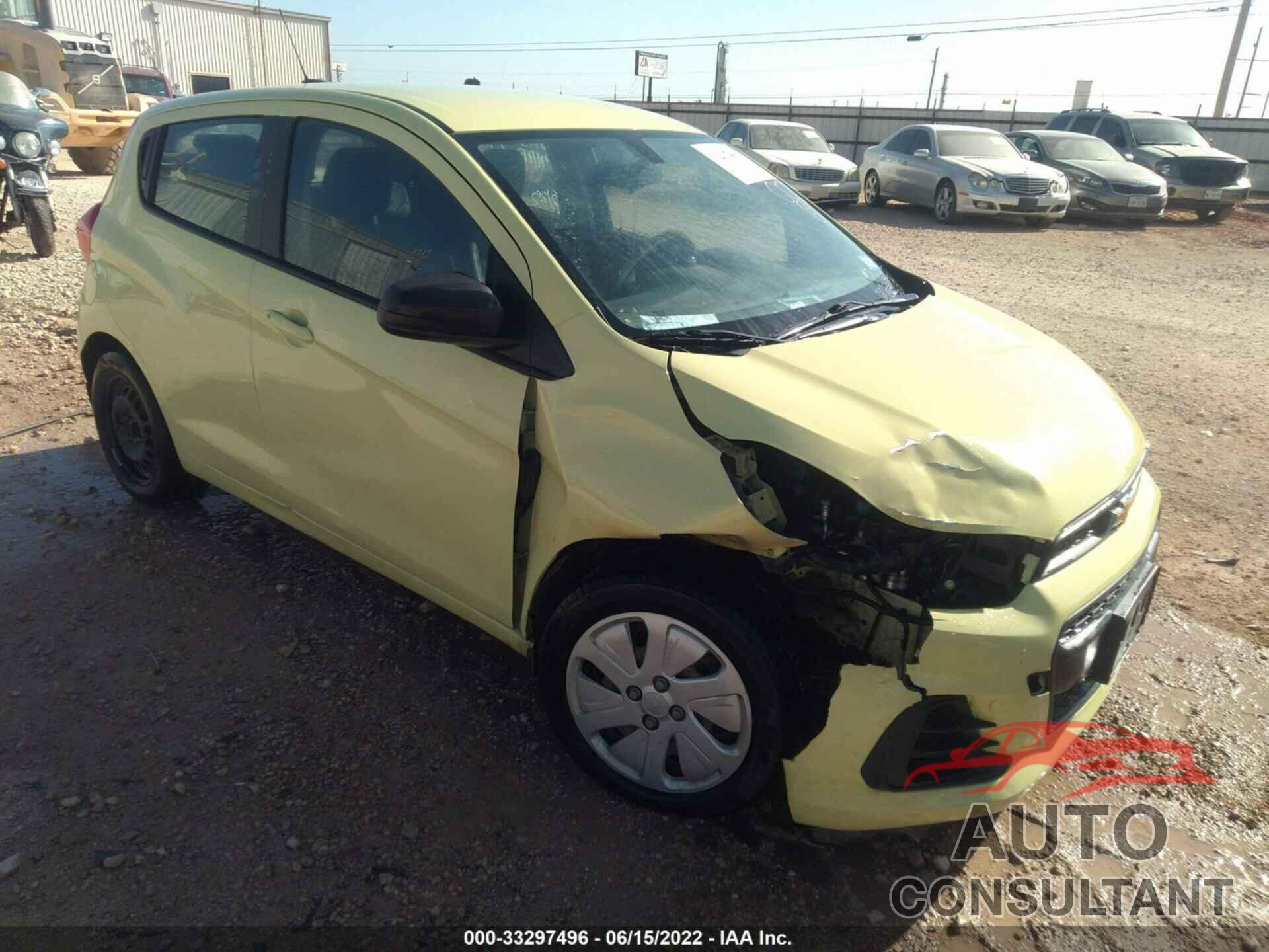 CHEVROLET SPARK 2017 - KL8CB6SA6HC751039