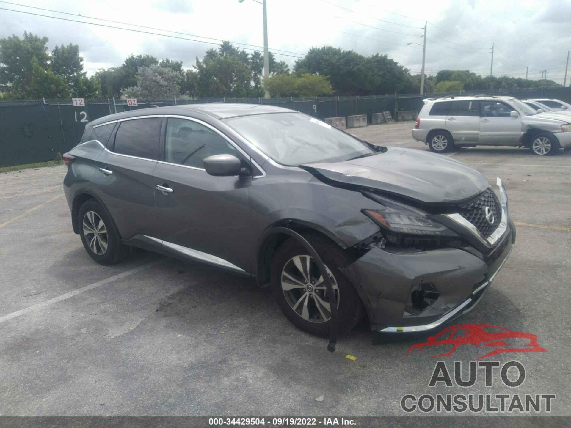 NISSAN MURANO 2022 - 5N1AZ2AJ9NC109264