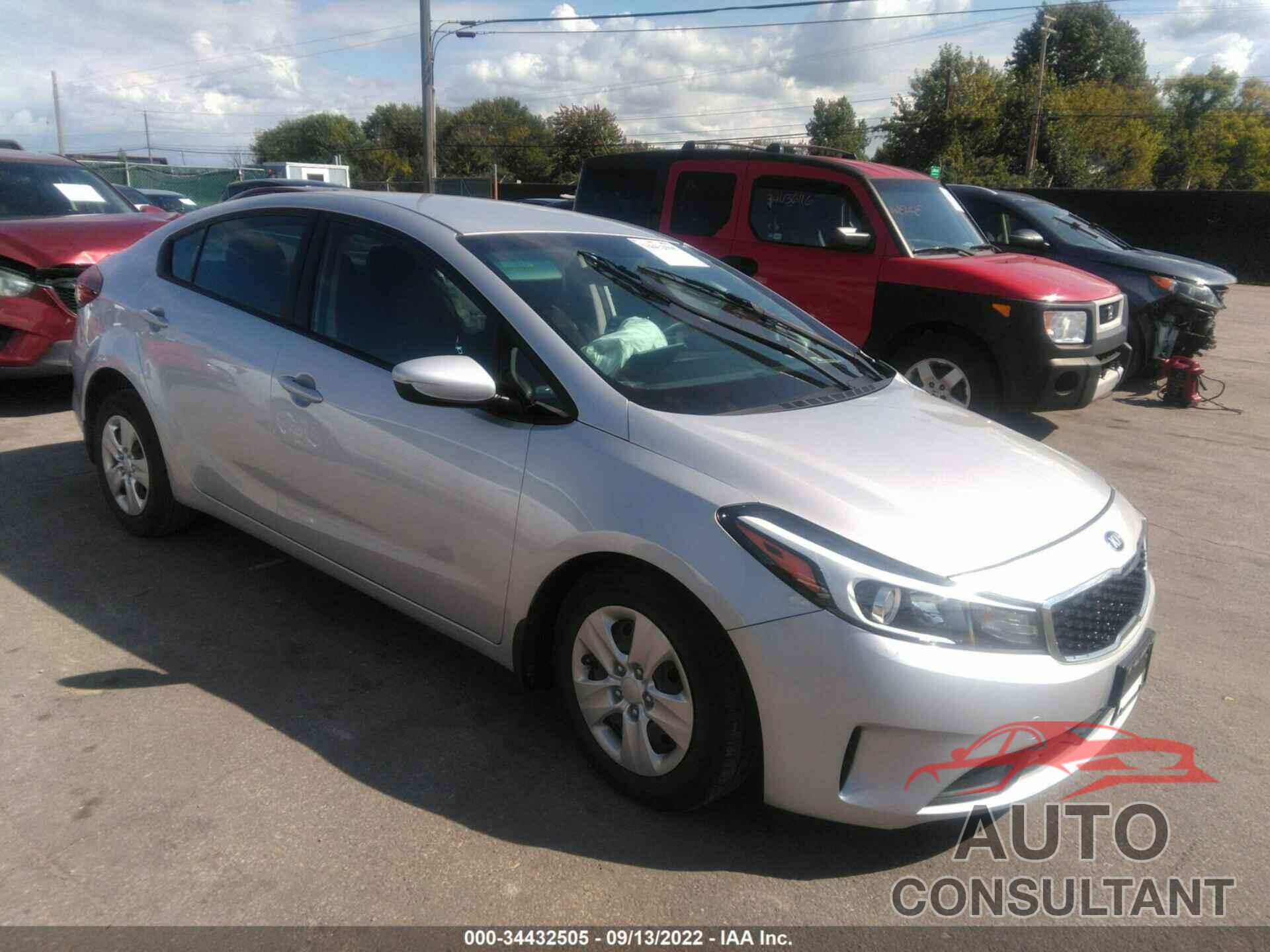 KIA FORTE 2018 - 3KPFK4A71JE227231