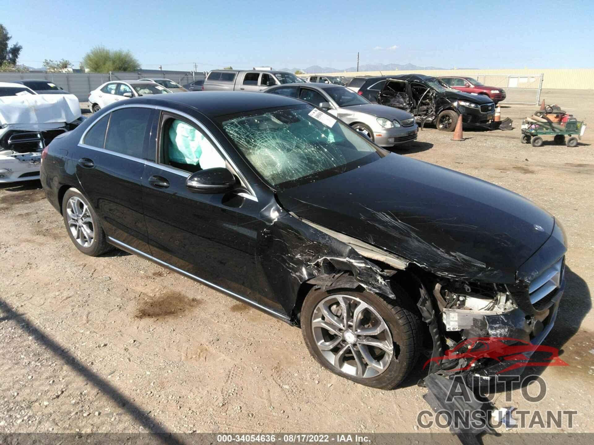 MERCEDES-BENZ C-CLASS 2017 - 55SWF4JB0HU188904
