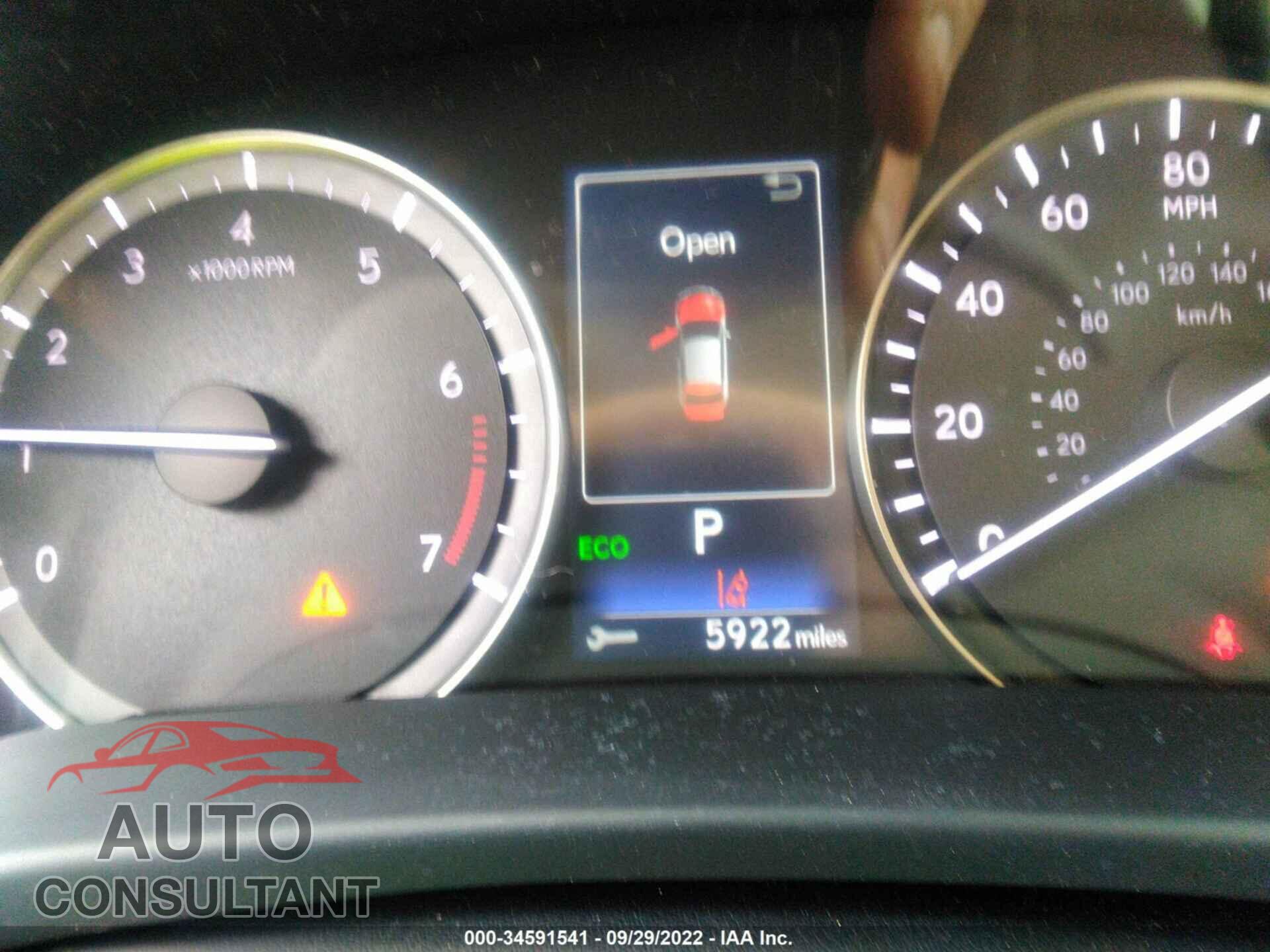 LEXUS RX 2019 - JTJGZKCA6K2010153