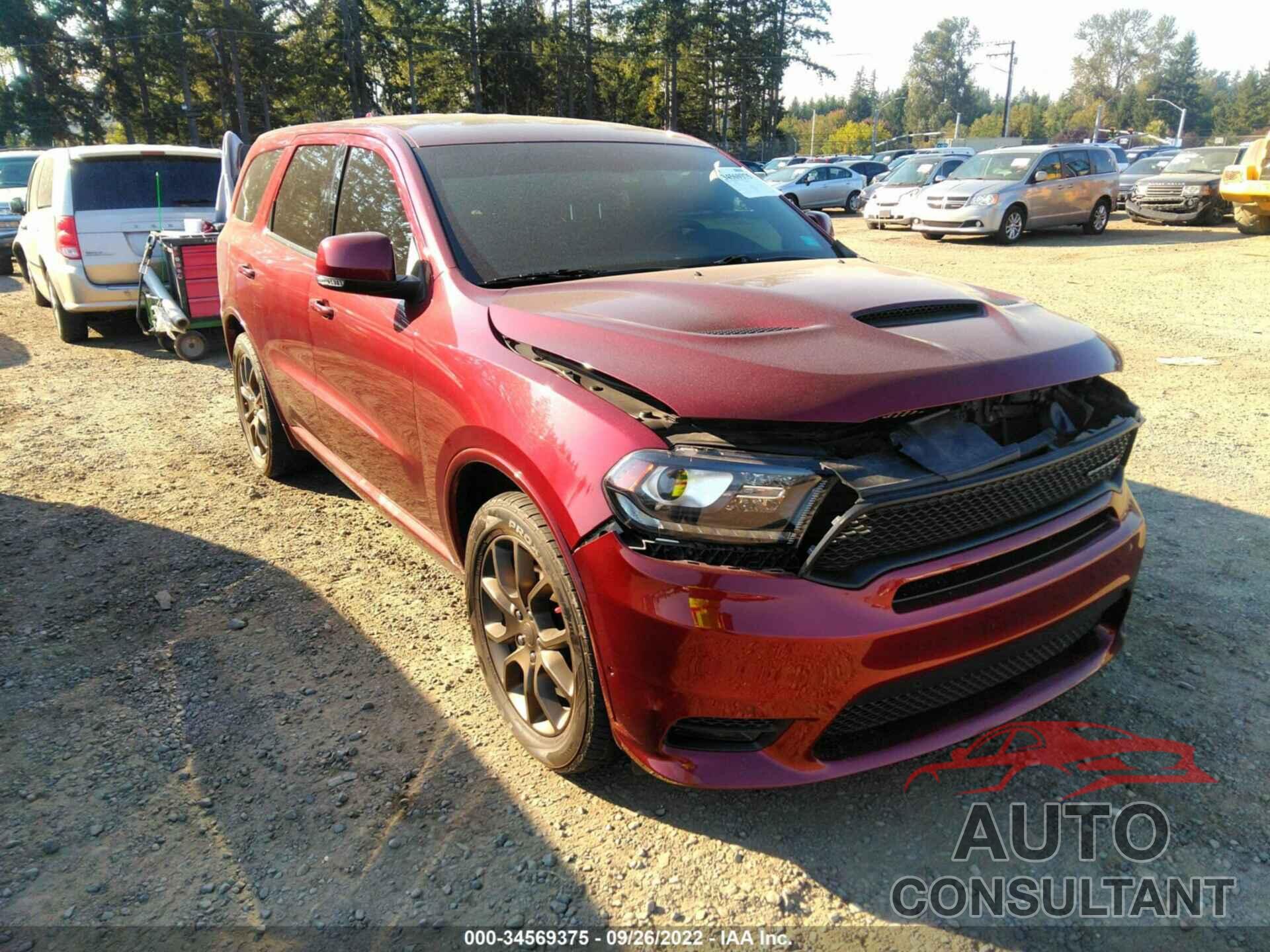 DODGE DURANGO 2018 - 1C4SDJCT7JC328041