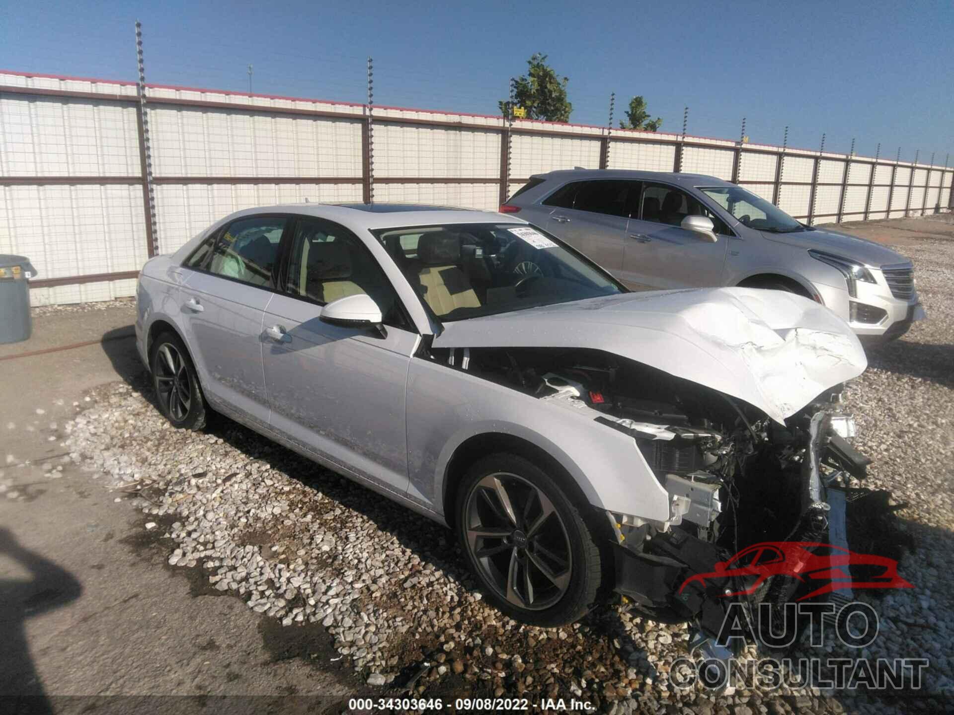 AUDI A4 2019 - WAUGMAF47KN013530