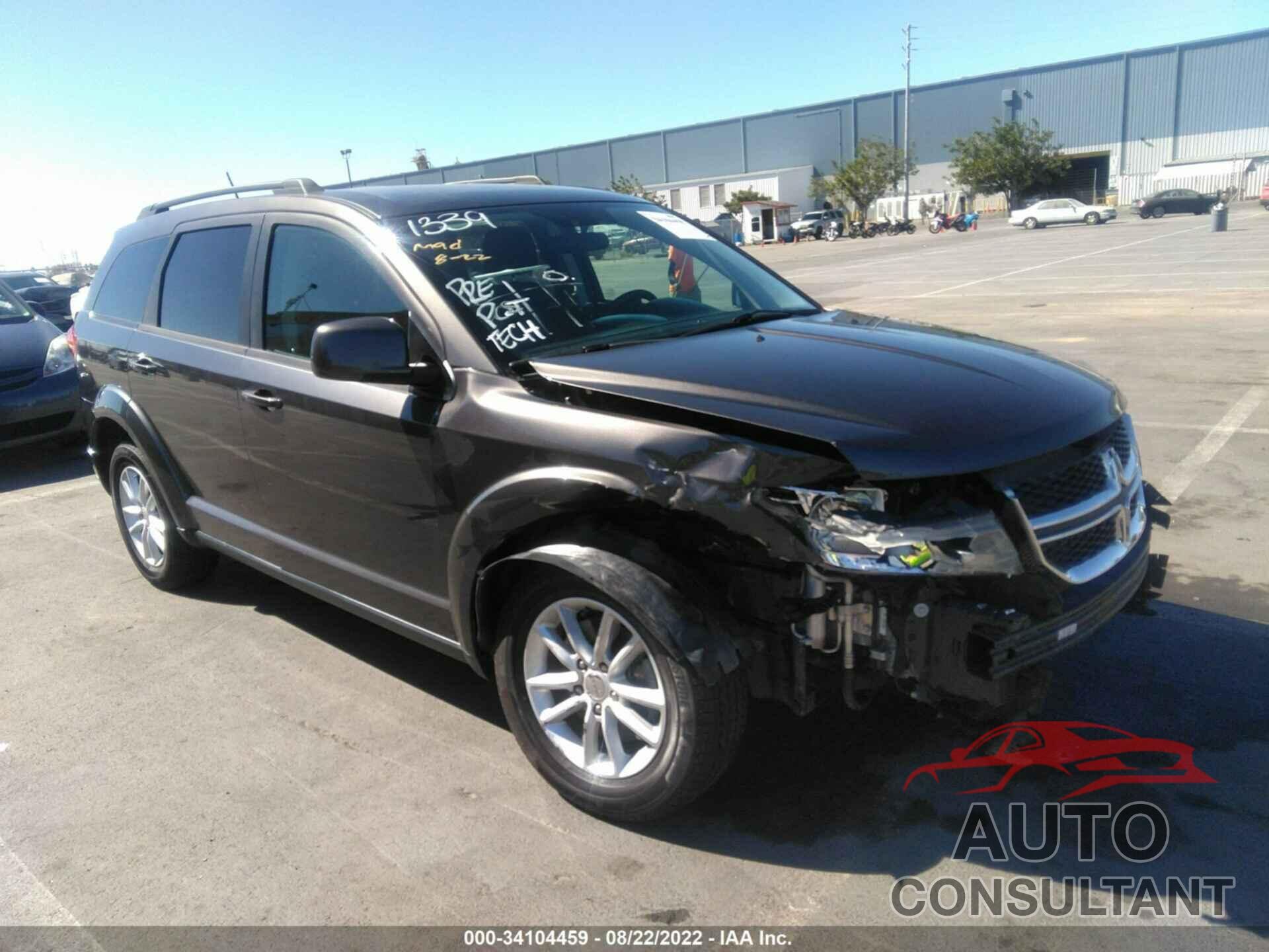 DODGE JOURNEY 2017 - 3C4PDDBG2HT520638