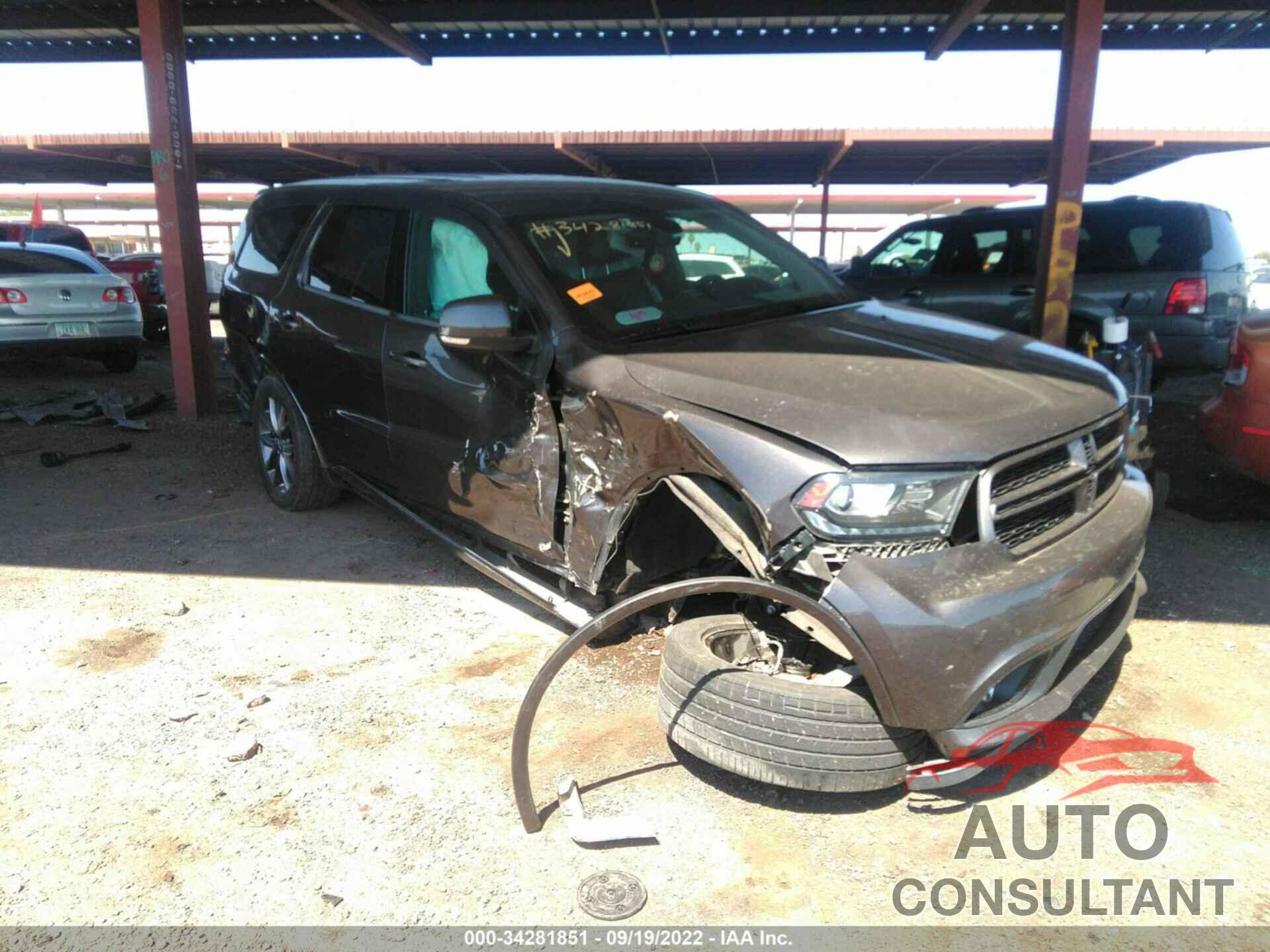 DODGE DURANGO 2017 - 1C4RDJDG1HC905110