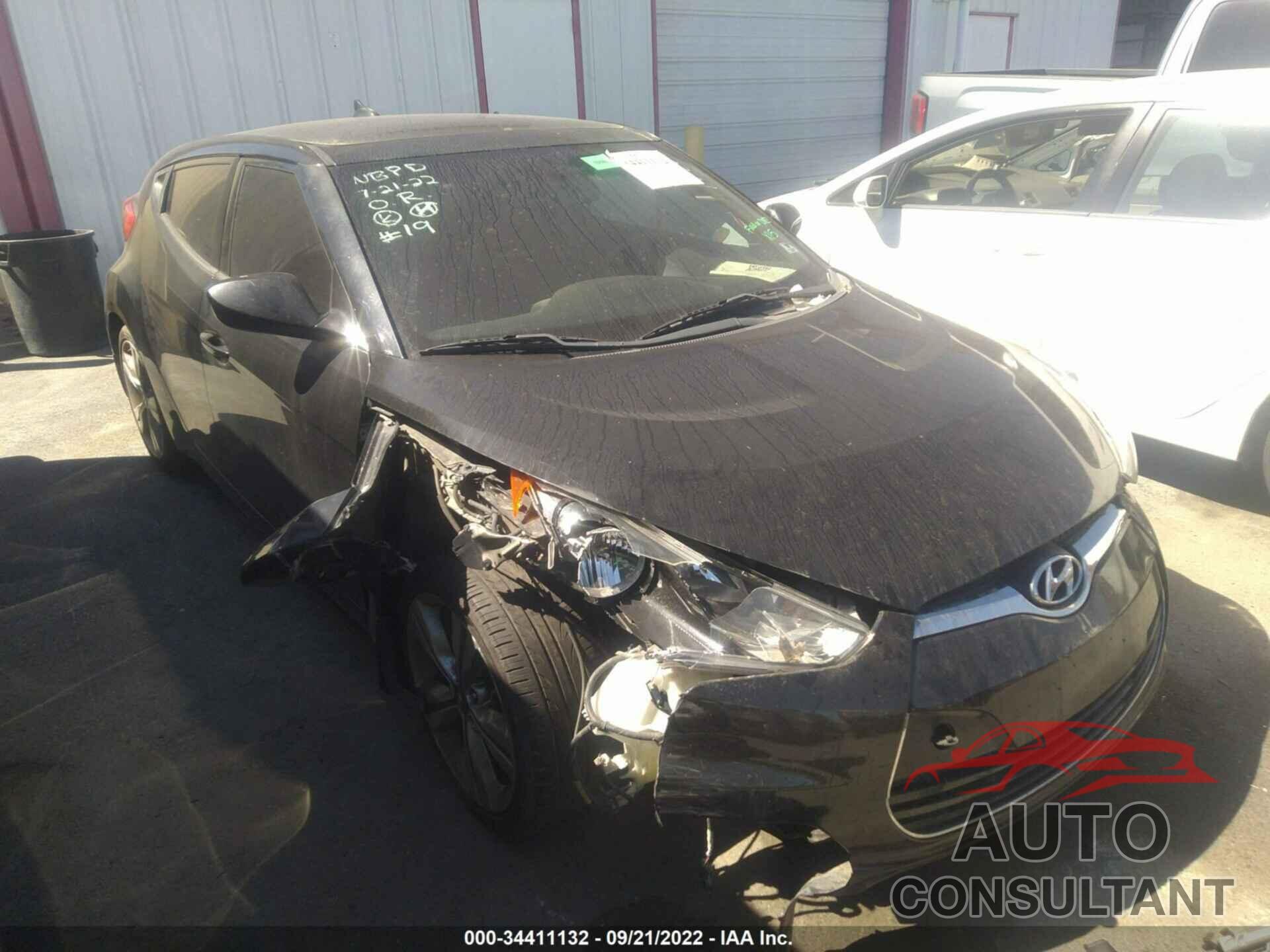 HYUNDAI VELOSTER 2016 - KMHTC6AD4GU248422