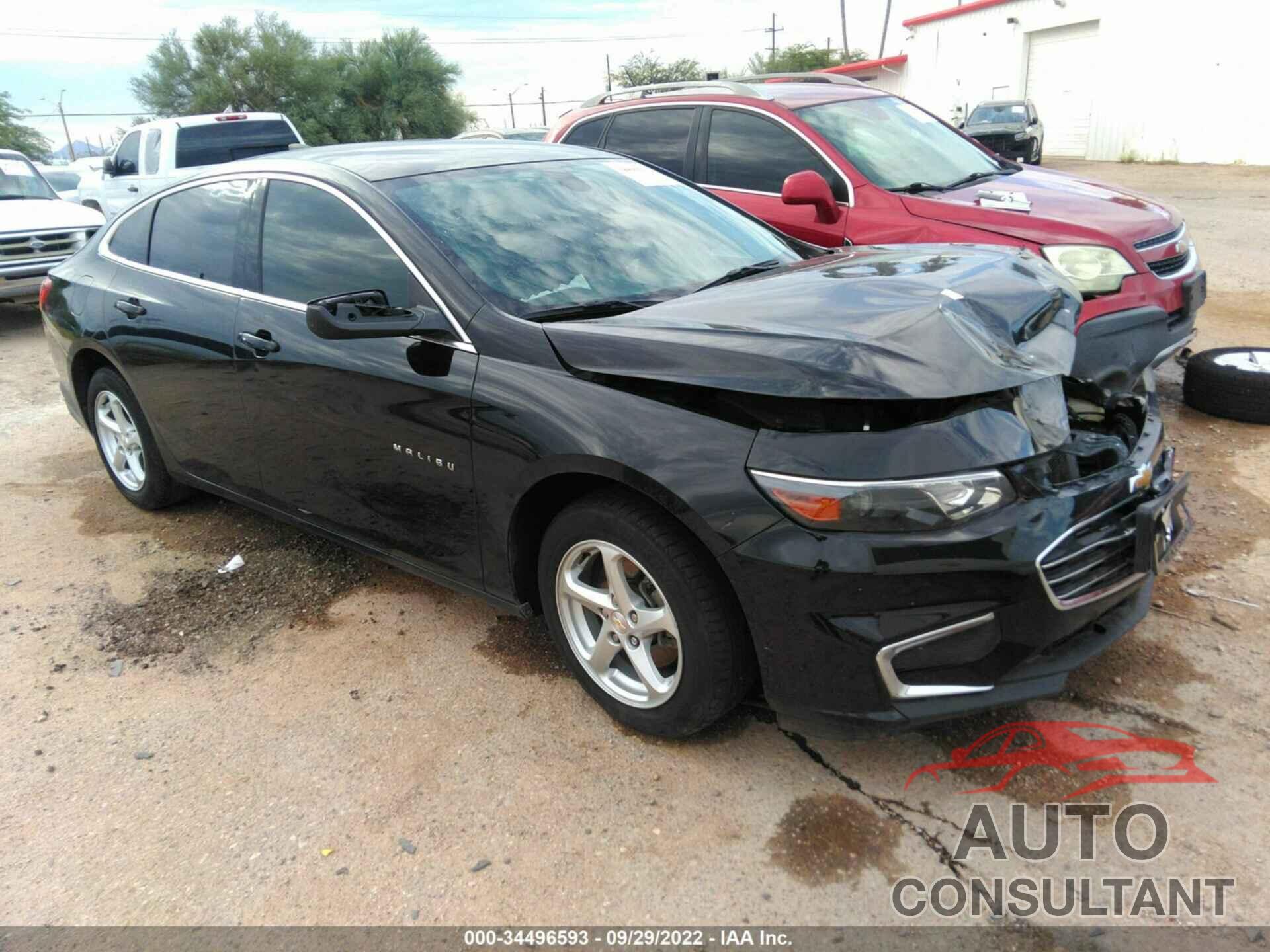 CHEVROLET MALIBU 2016 - 1G1ZB5ST3GF348543