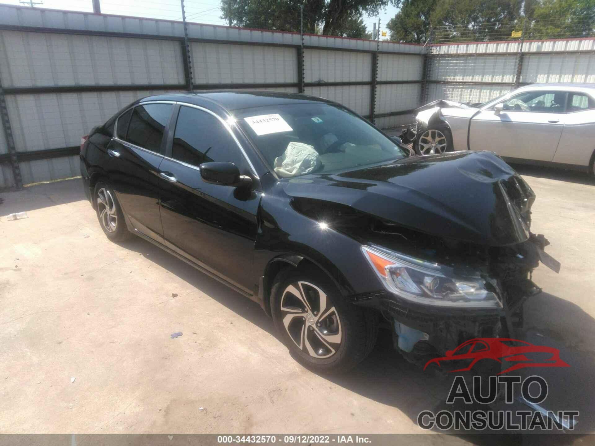 HONDA ACCORD SEDAN 2017 - 1HGCR2F3XHA275205