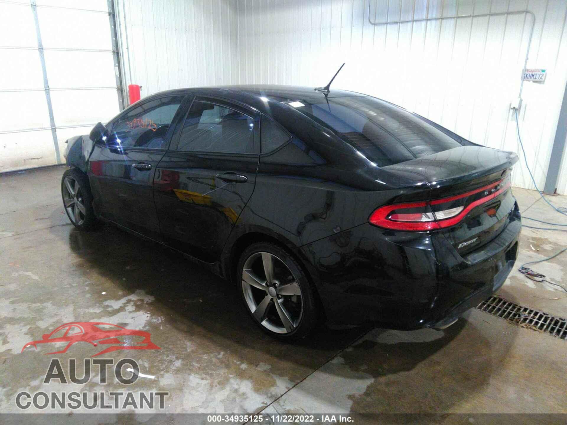 DODGE DART 2016 - 1C3CDFEB3GD584884