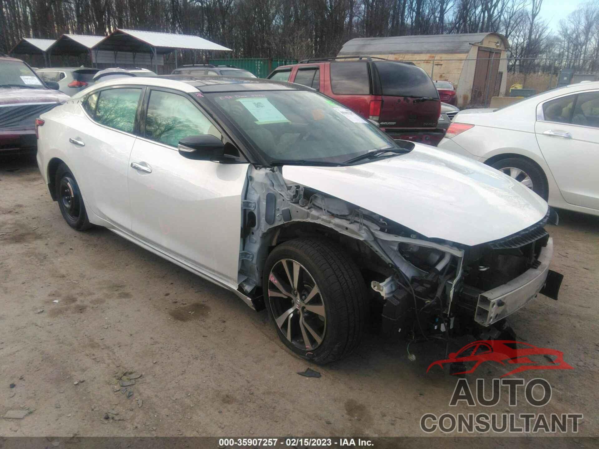 NISSAN MAXIMA 2017 - 1N4AA6APXHC432806