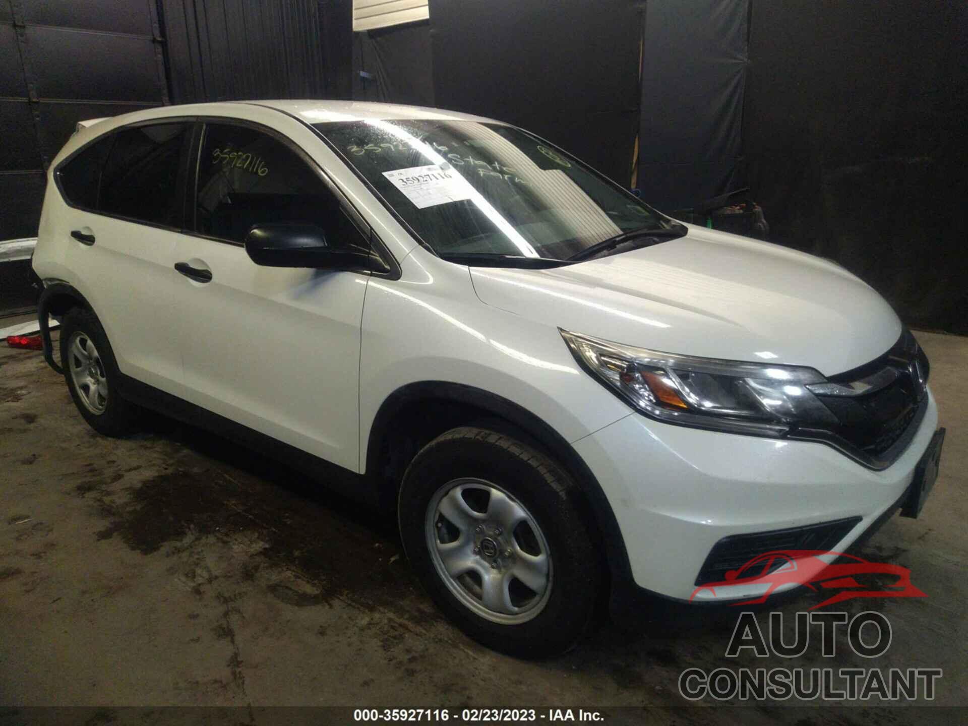 HONDA CR-V 2016 - 5J6RM3H31GL026900