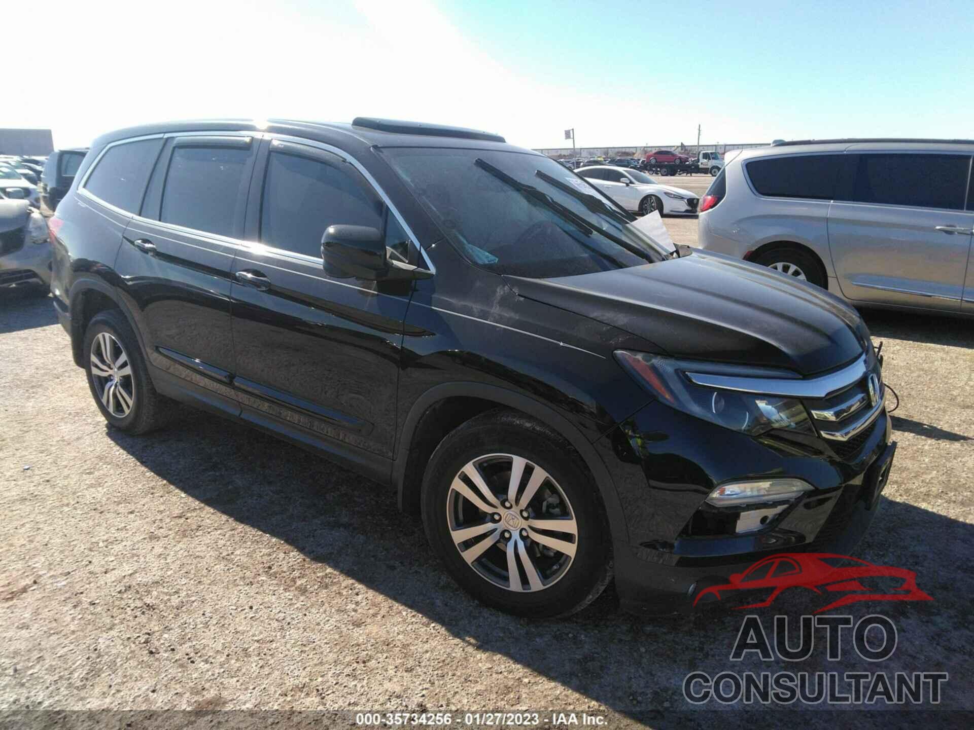 HONDA PILOT 2018 - 5FNYF5H54JB015456
