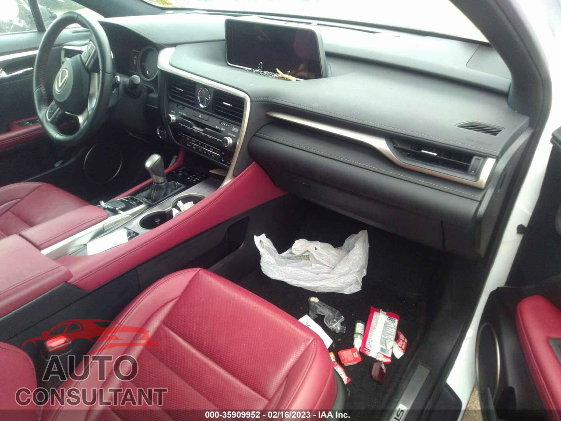 LEXUS RX 2019 - 2T2BGMCA9KC043224