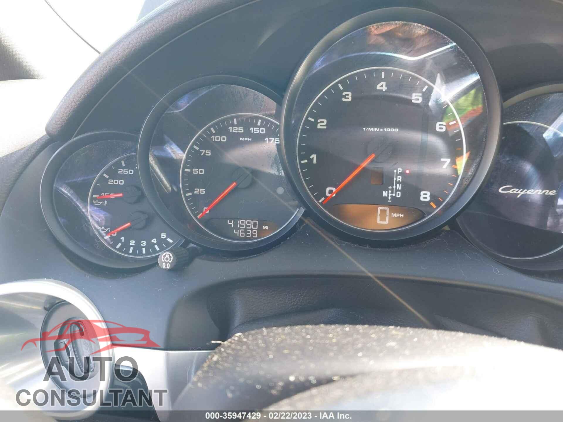 PORSCHE CAYENNE 2016 - WP1AA2A27GKA36357