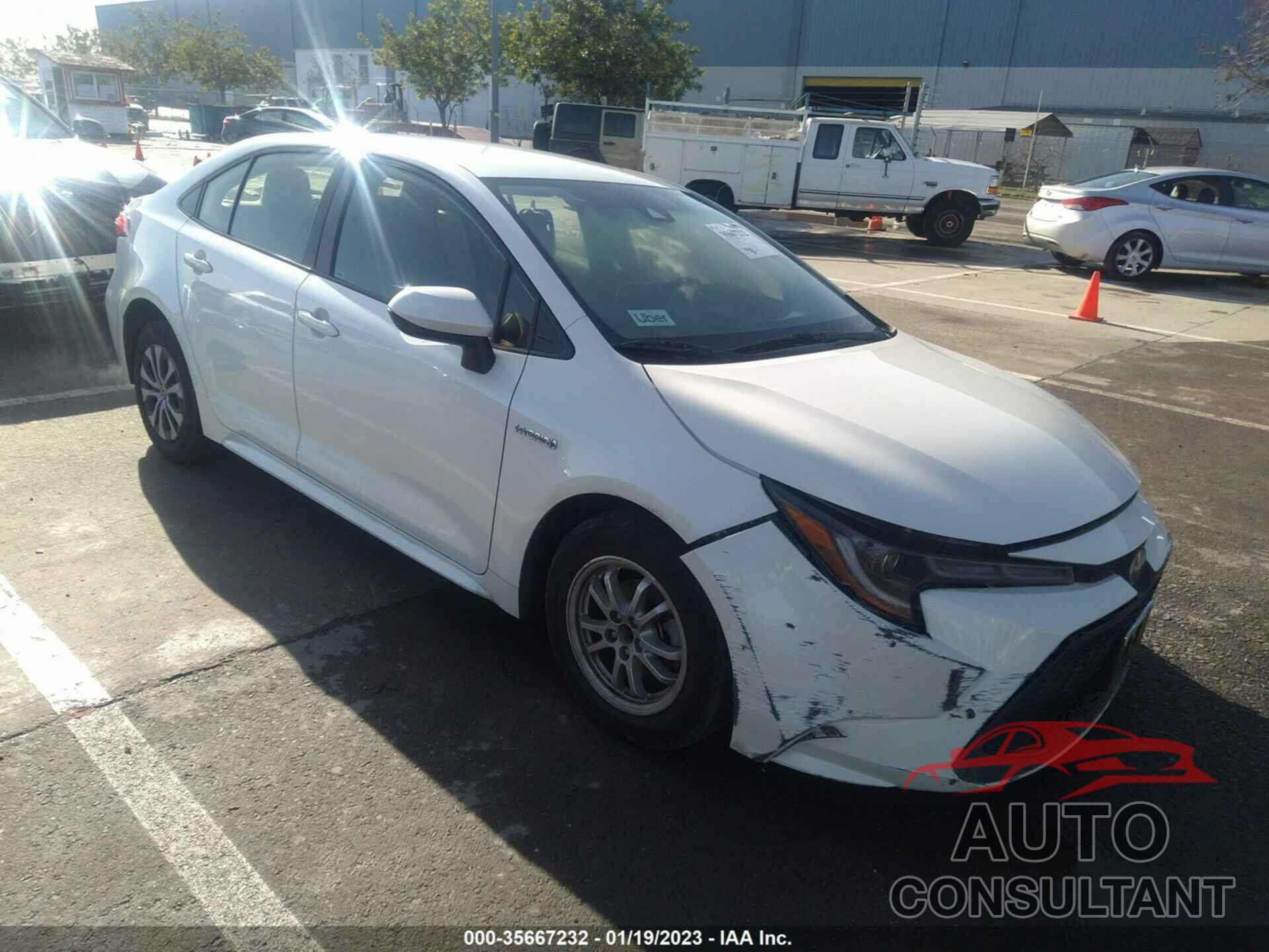 TOYOTA COROLLA 2021 - JTDEAMDEXMJ020773