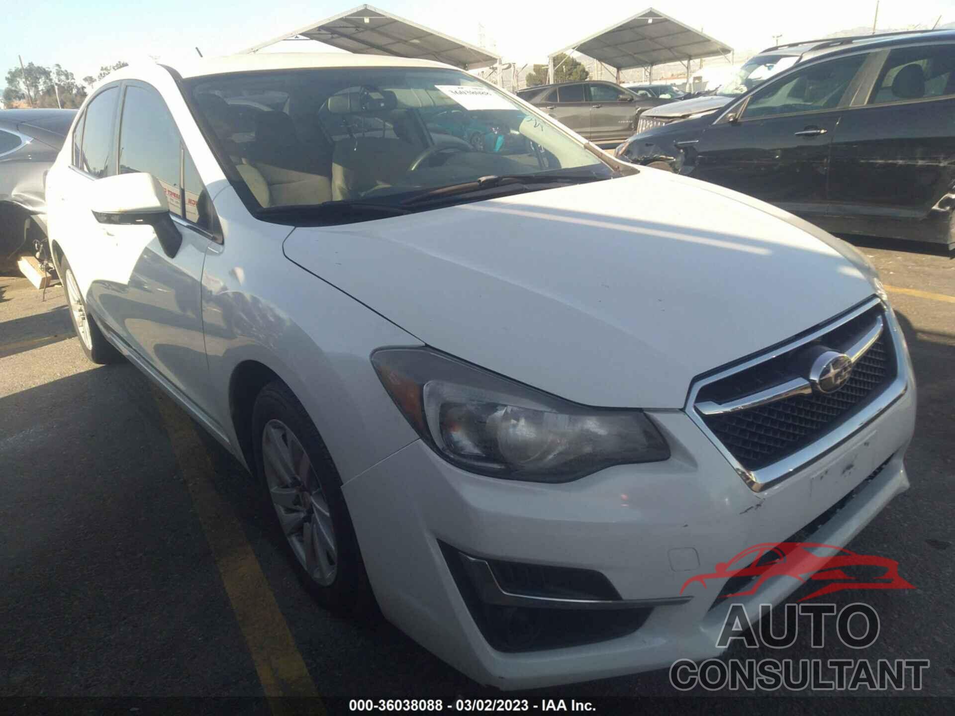 SUBARU IMPREZA SEDAN 2015 - JF1GJAC66FH016351