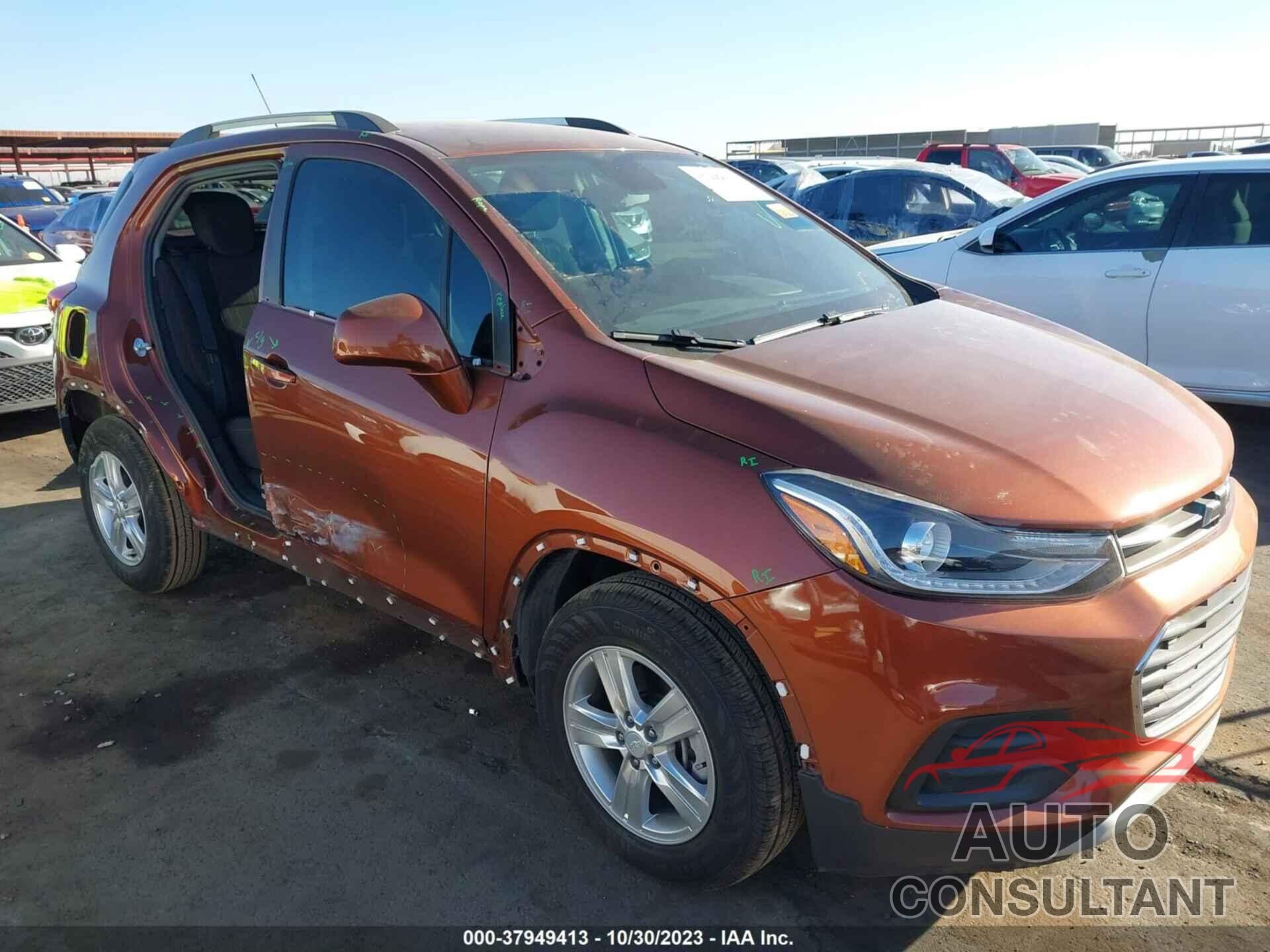 CHEVROLET TRAX 2019 - 3GNCJLSBXKL258856