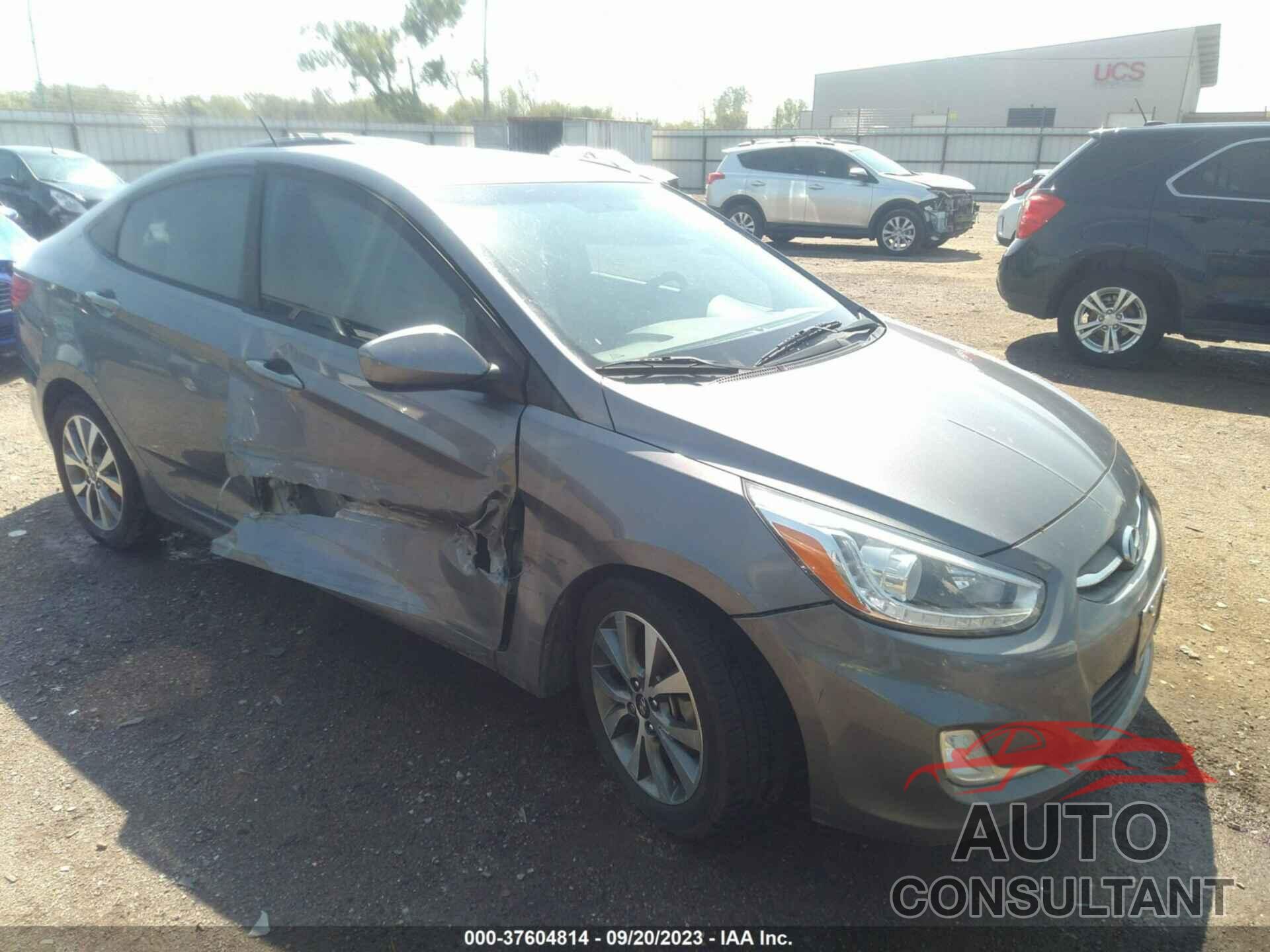 HYUNDAI ACCENT 2016 - KMHCU4AE4GU140800