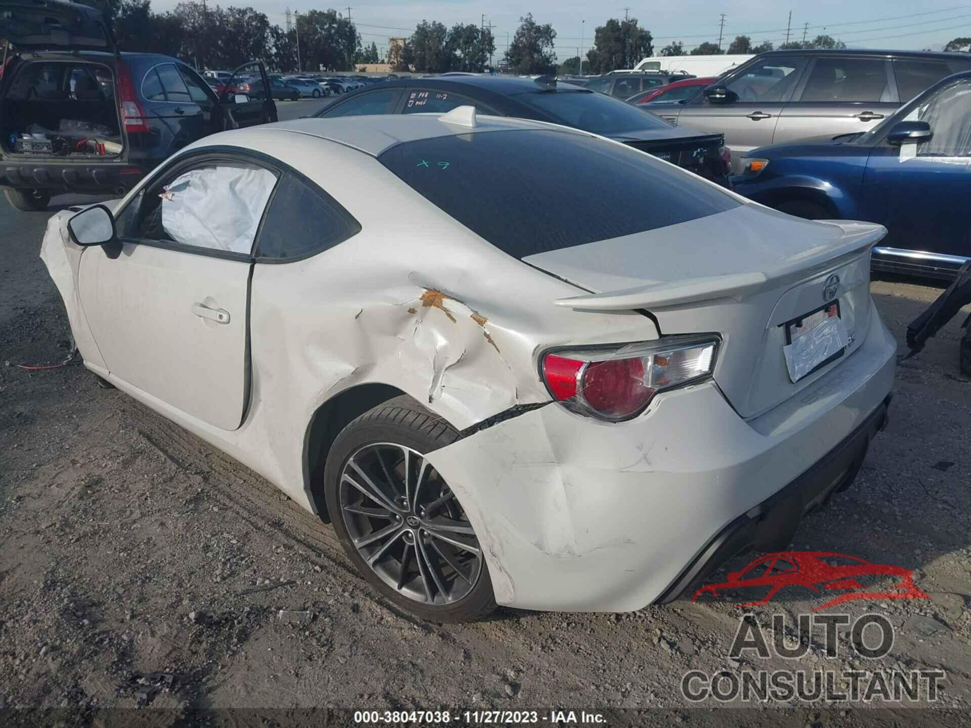 TOYOTA SCION FR-S 2016 - JF1ZNAA16G9709789