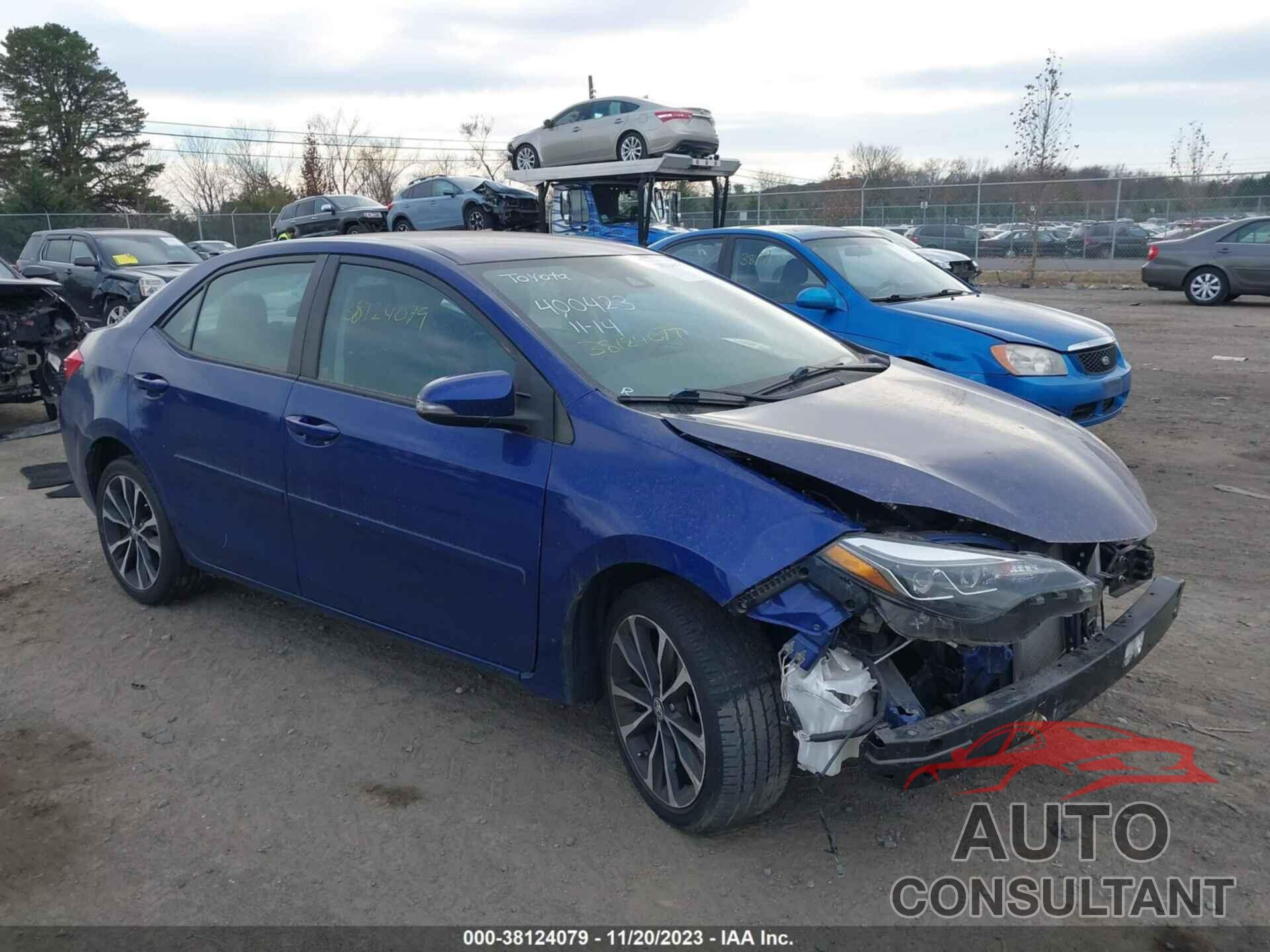 TOYOTA COROLLA 2017 - 2T1BURHE8HC757103