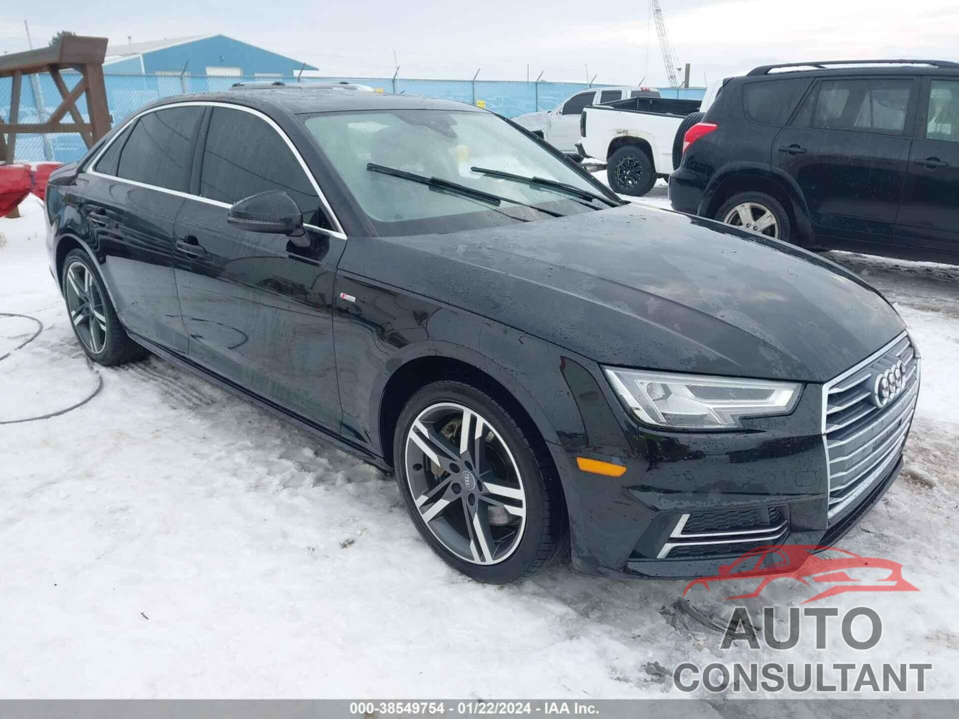 AUDI A4 2017 - WAUENAF45HN009912