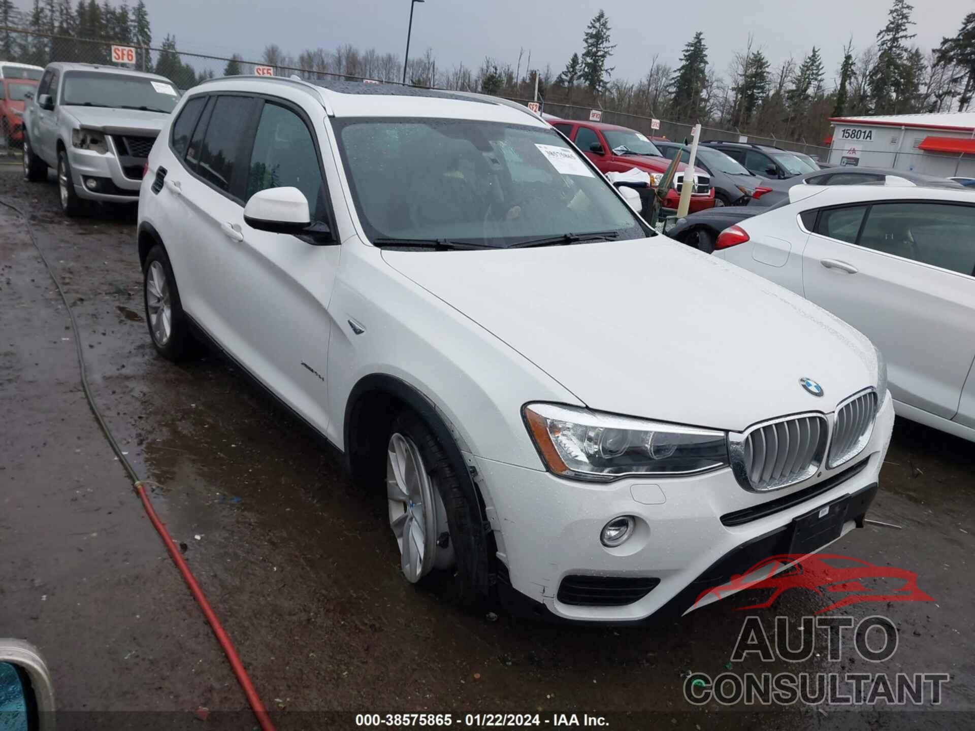 BMW X3 2016 - 5UXWY3C52G0N88262