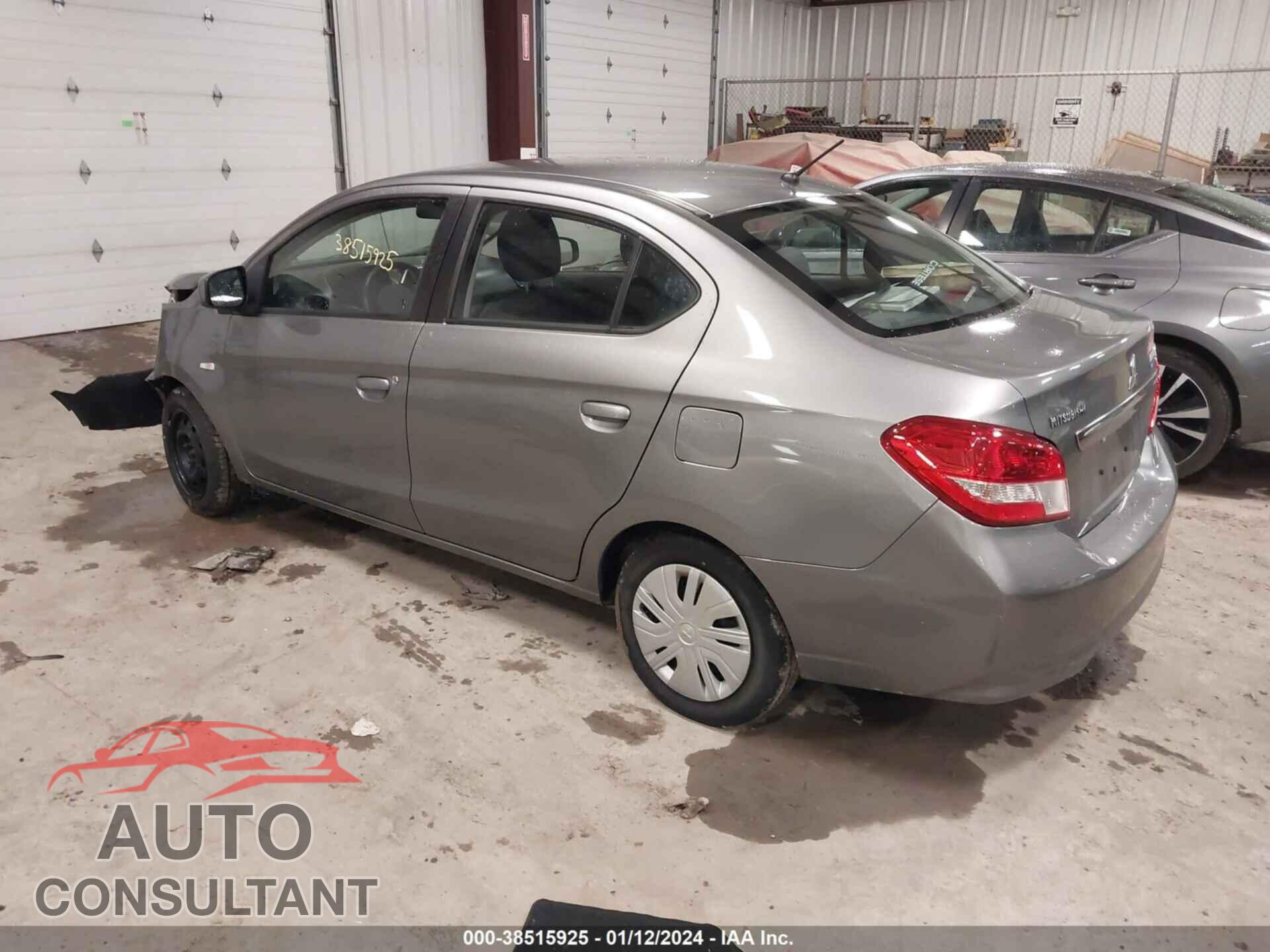 MITSUBISHI MIRAGE 2017 - ML32F3FJ6HHF10672