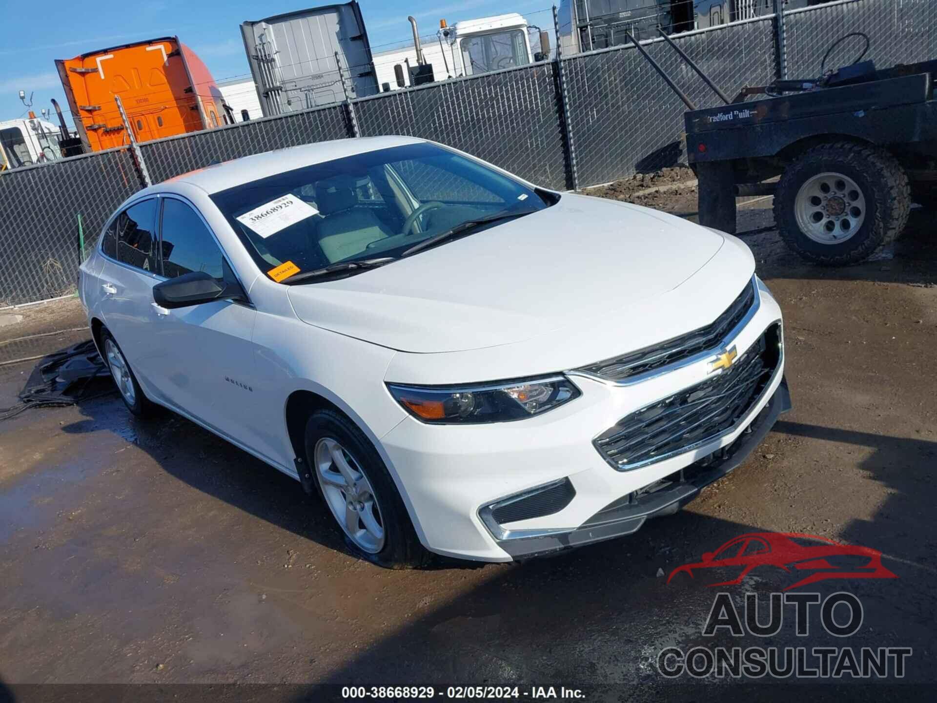 CHEVROLET MALIBU 2018 - 1G1ZB5ST1JF282369
