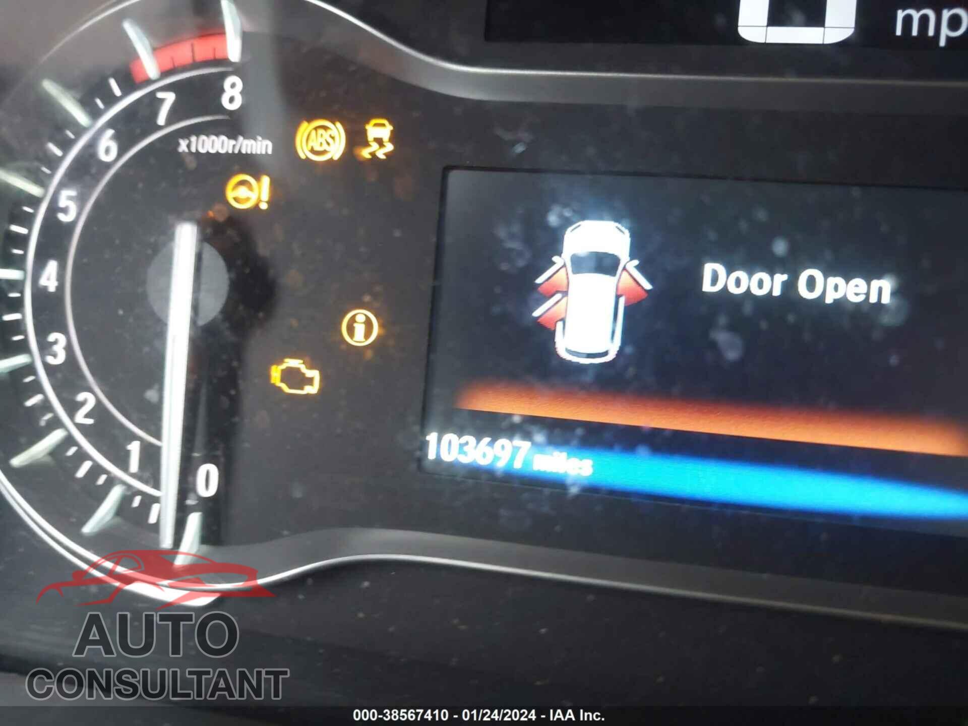 HONDA PILOT 2017 - 5FNYF5H17HB024014