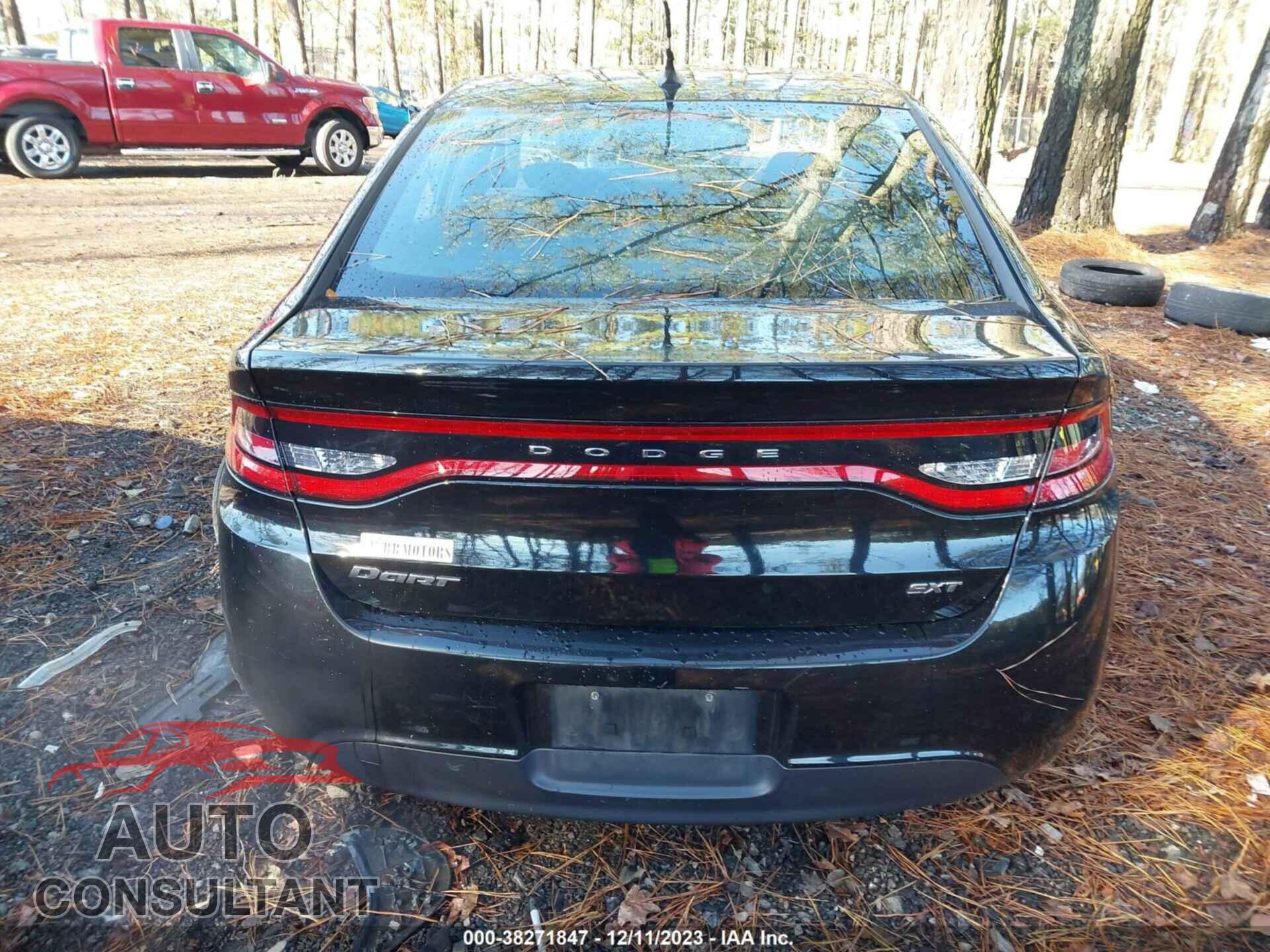 DODGE DART 2015 - 1C3CDFBB3FD407609