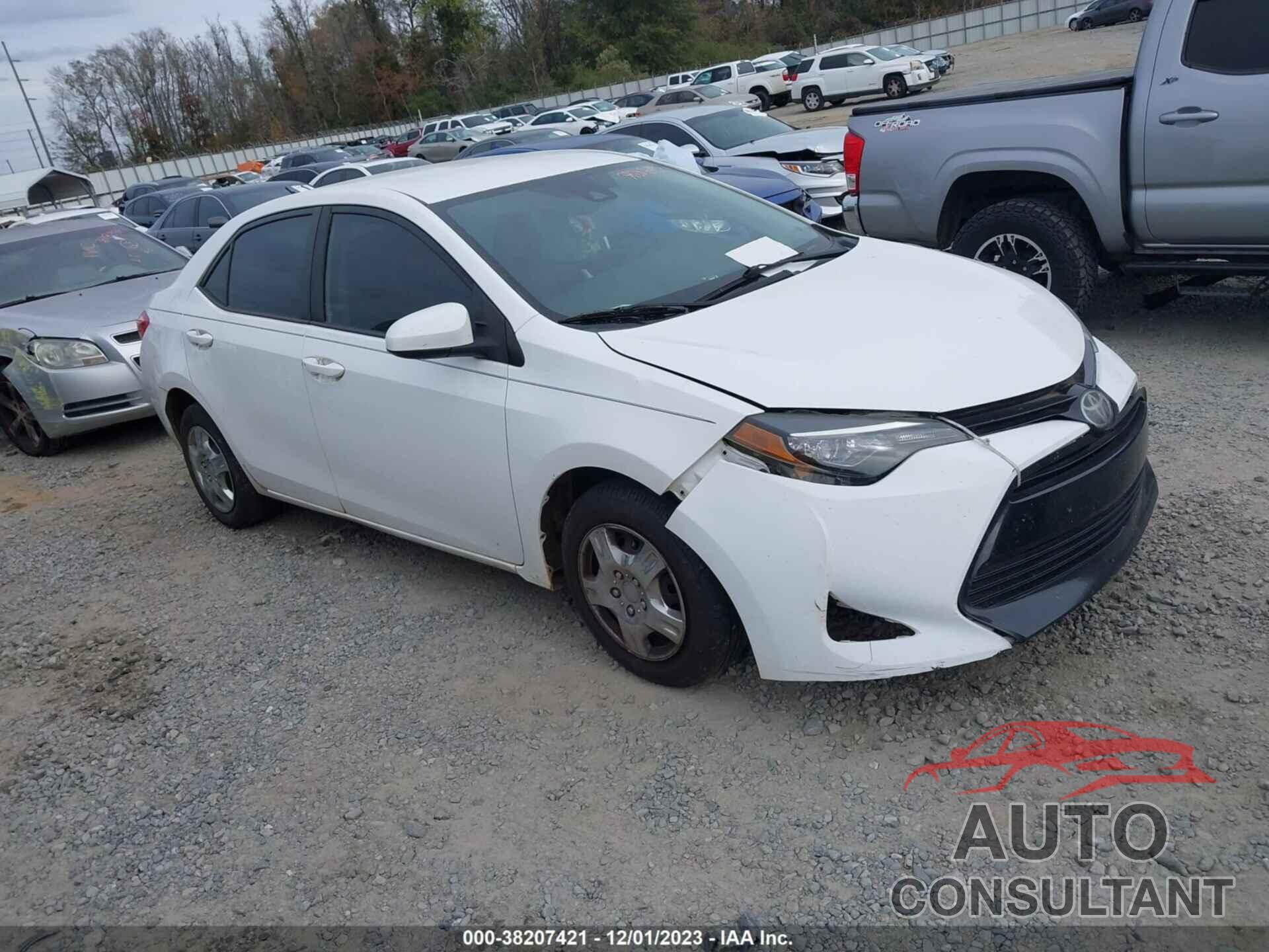 TOYOTA COROLLA 2017 - 2T1BURHE5HC752523