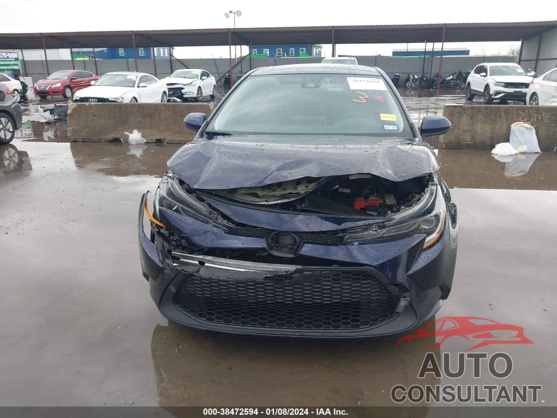 TOYOTA COROLLA 2021 - JTDEAMDE5MJ009616