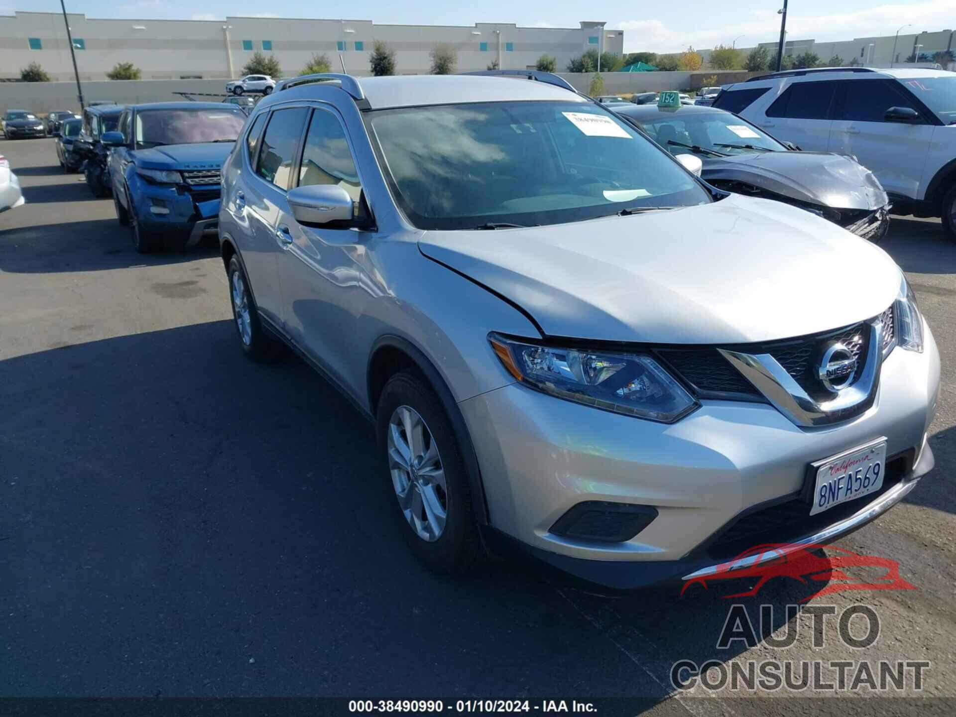 NISSAN ROGUE 2016 - 5N1AT2MN5GC861711