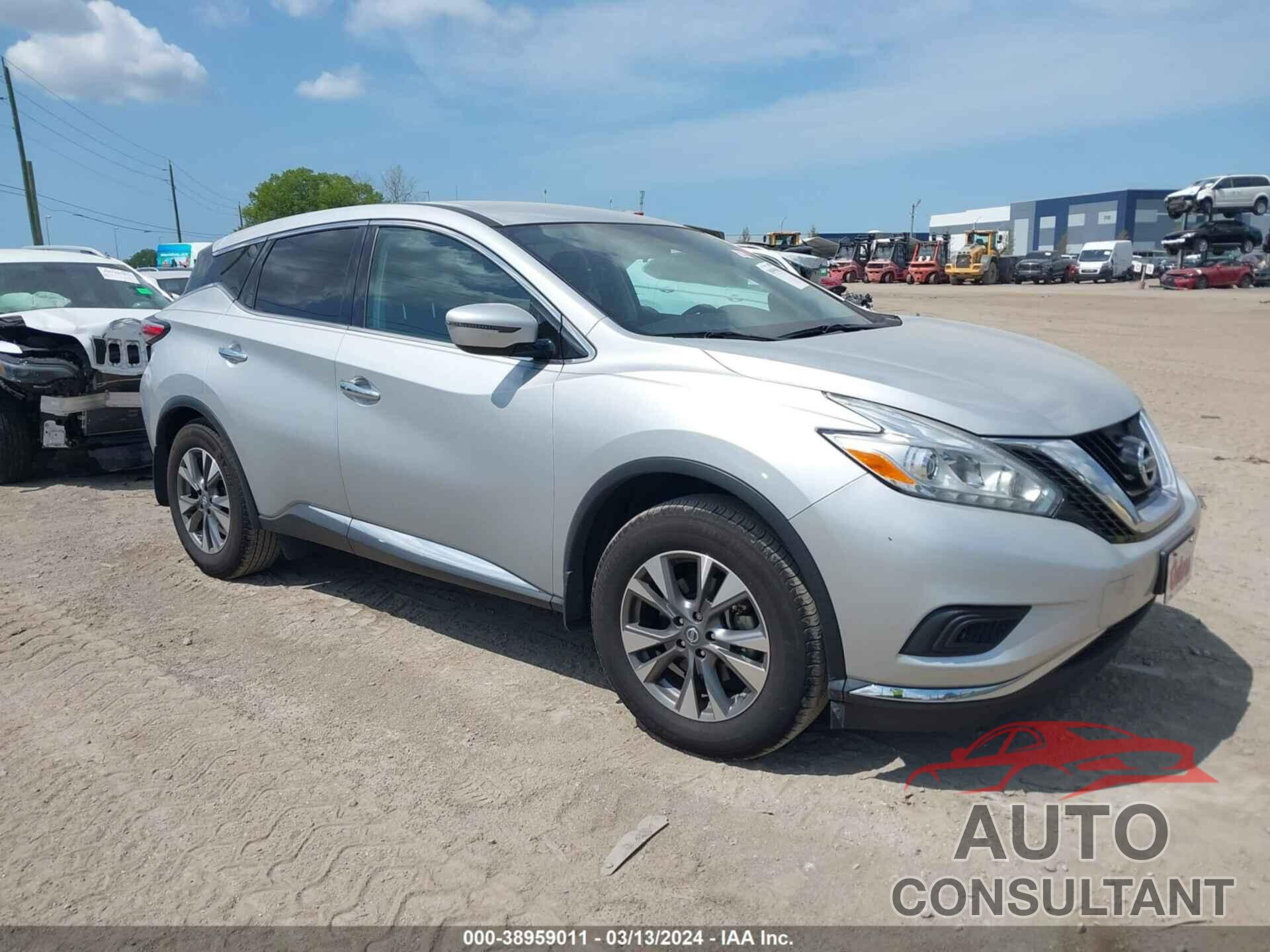 NISSAN MURANO 2017 - 5N1AZ2MG0HN152139