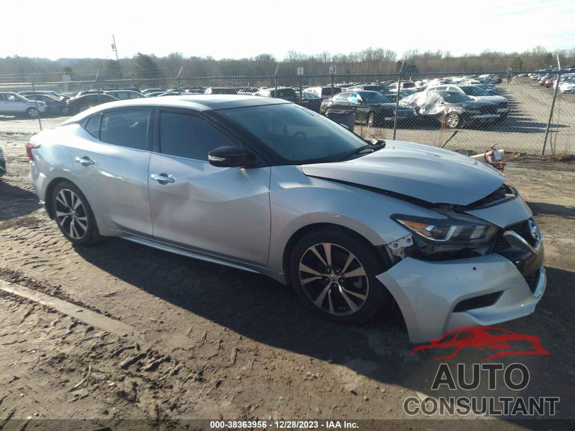 NISSAN MAXIMA 2018 - 1N4AA6AP2JC400292