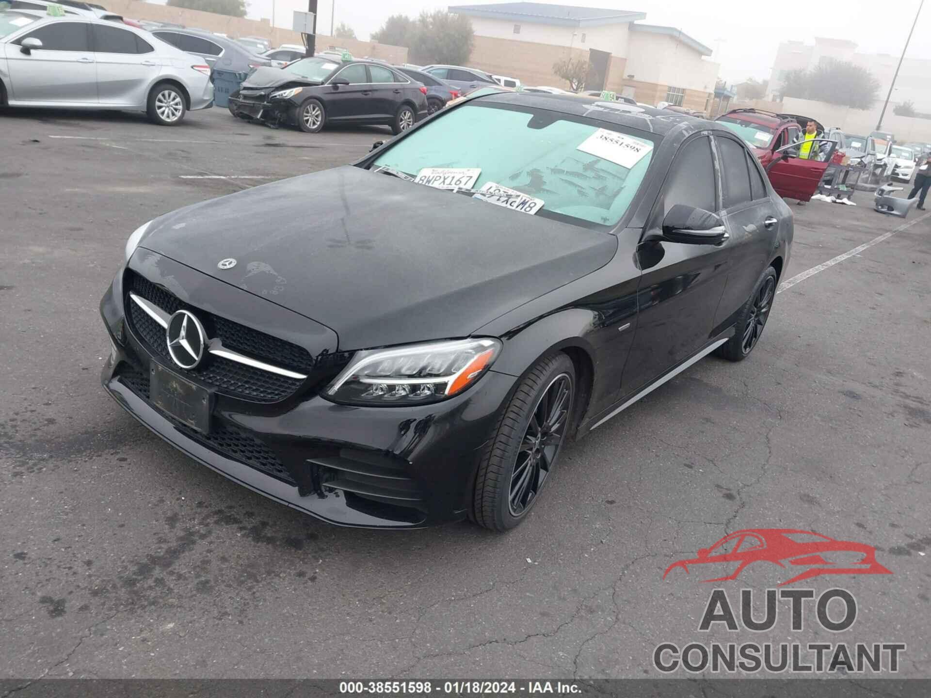 MERCEDES-BENZ C 300 2021 - W1KWF8DB9MR636443