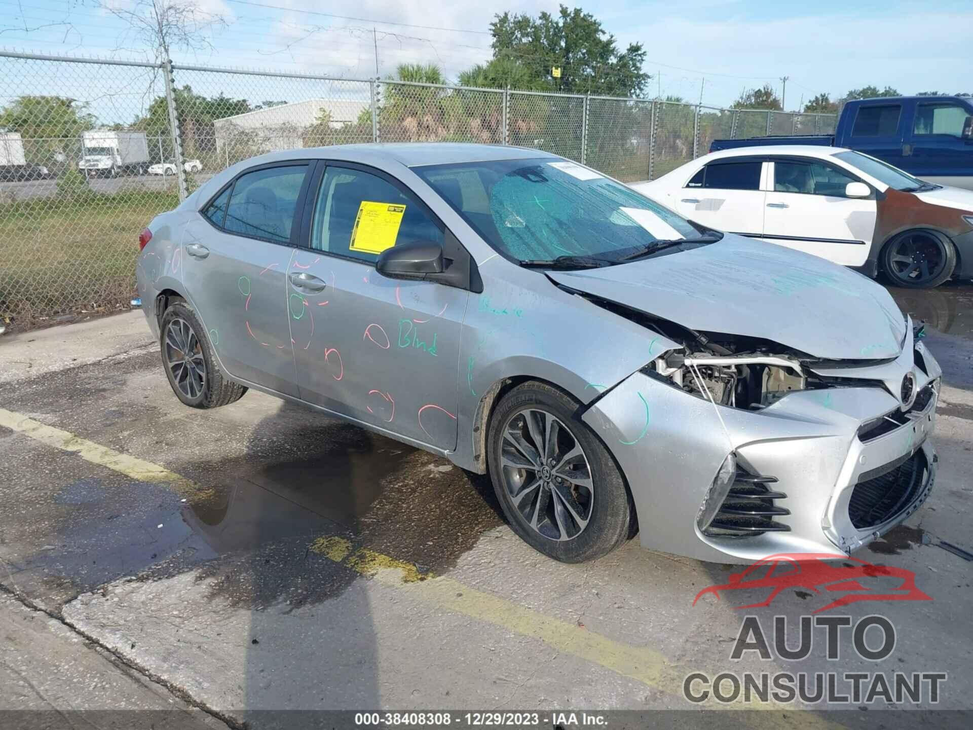TOYOTA COROLLA 2017 - 5YFBURHE0HP616154