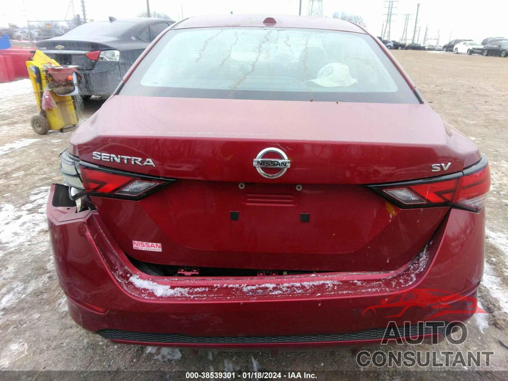 NISSAN SENTRA 2020 - 3N1AB8CVXLY222160