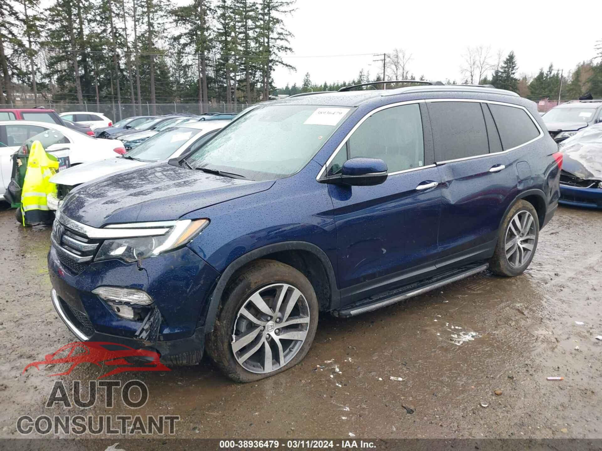 HONDA PILOT 2017 - 5FNYF6H92HB060561