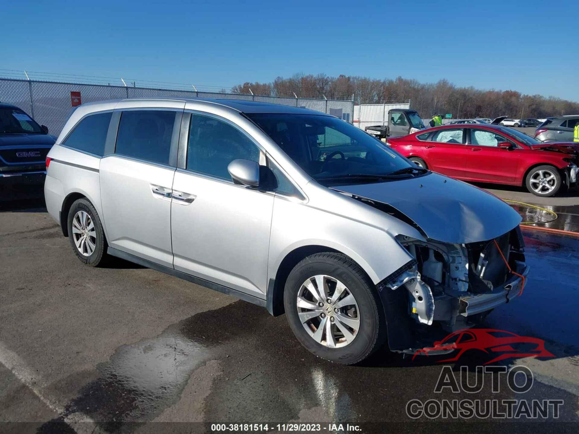 HONDA ODYSSEY 2015 - 5FNRL5H62FB075619