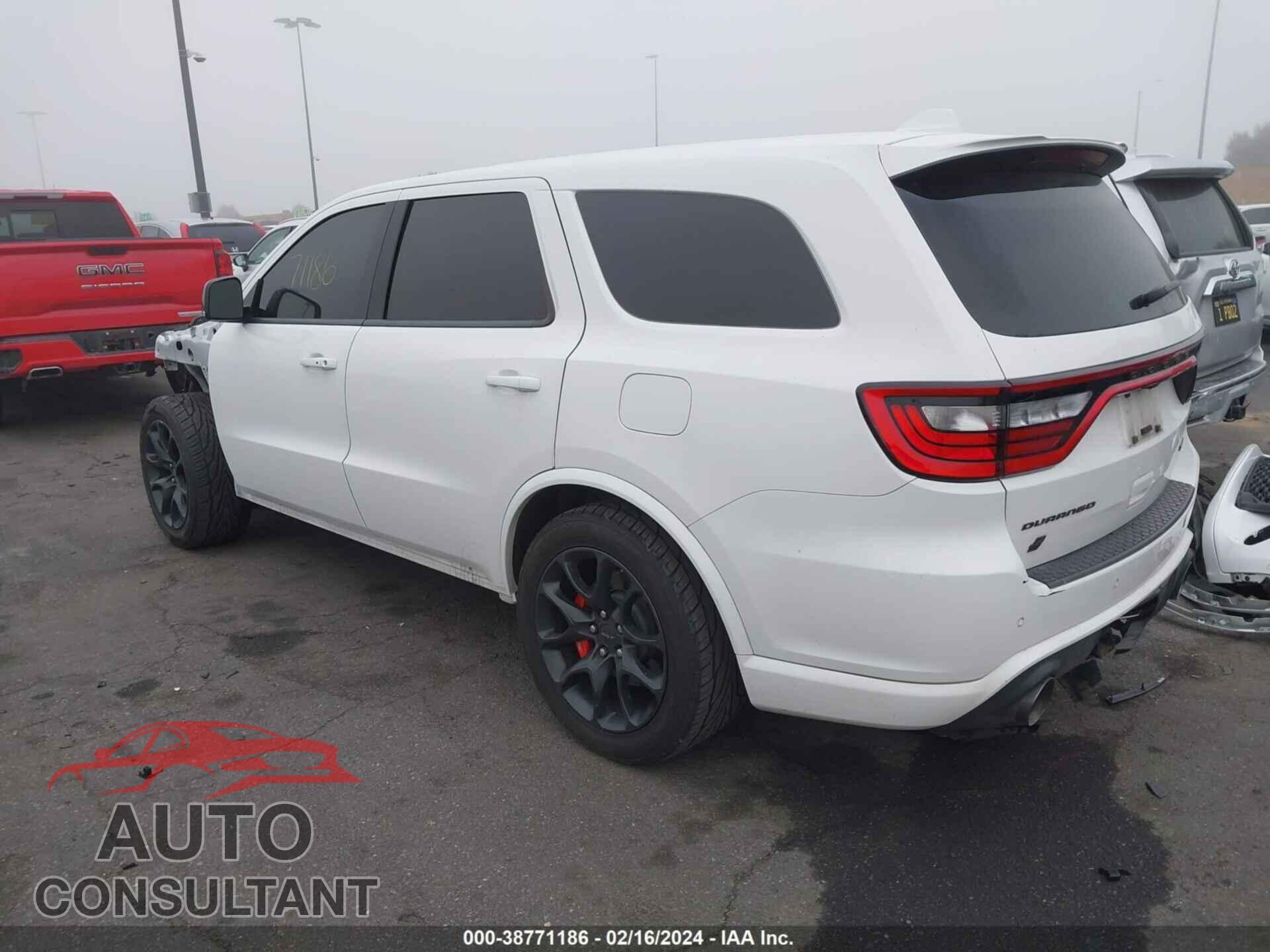 DODGE DURANGO 2021 - 1C4SDJGJ0MC826577