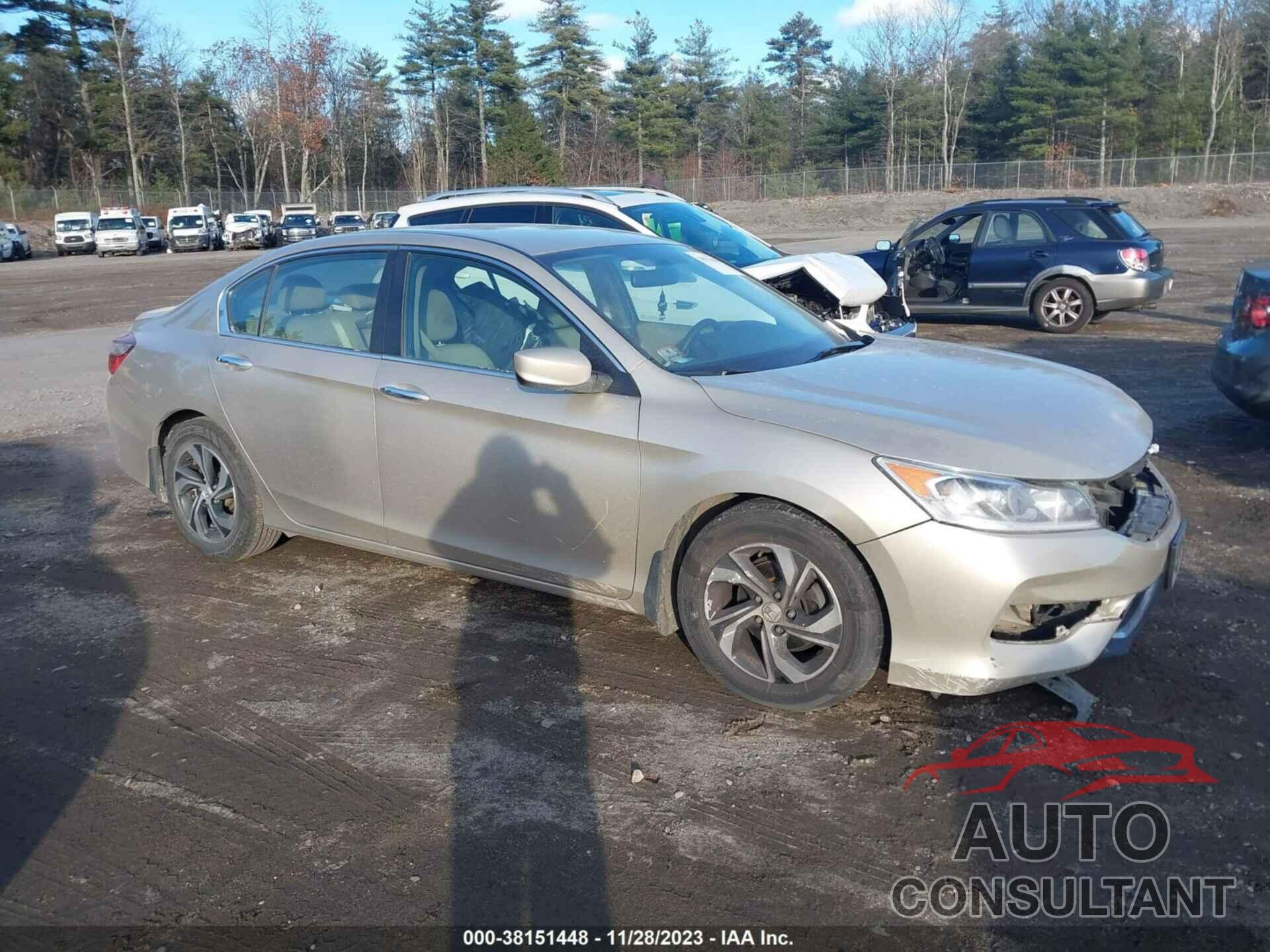 HONDA ACCORD 2017 - 1HGCR2F34HA198458